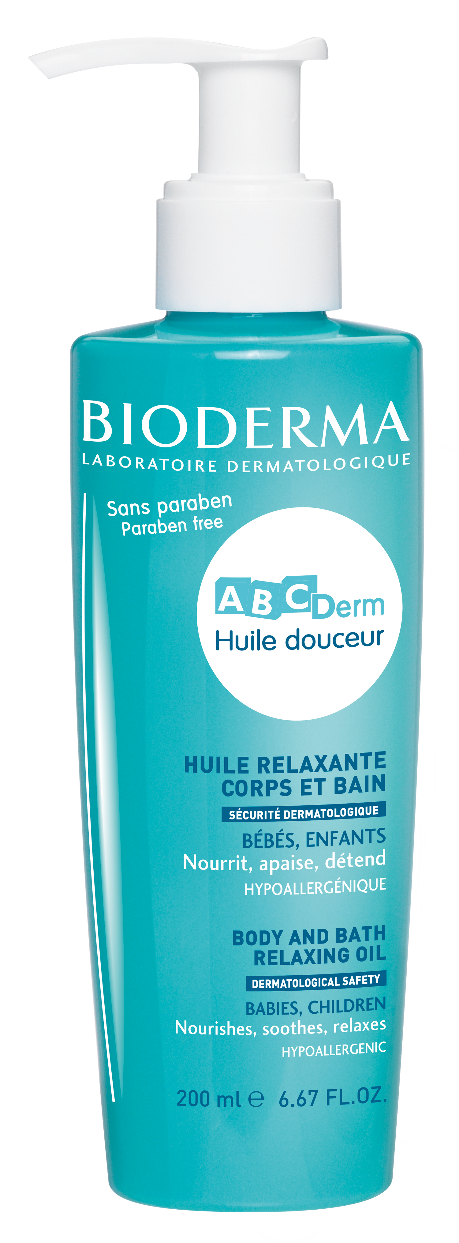 Bioderma ABCDerm Relaxing Oil for Babies & Children Skin 200ml