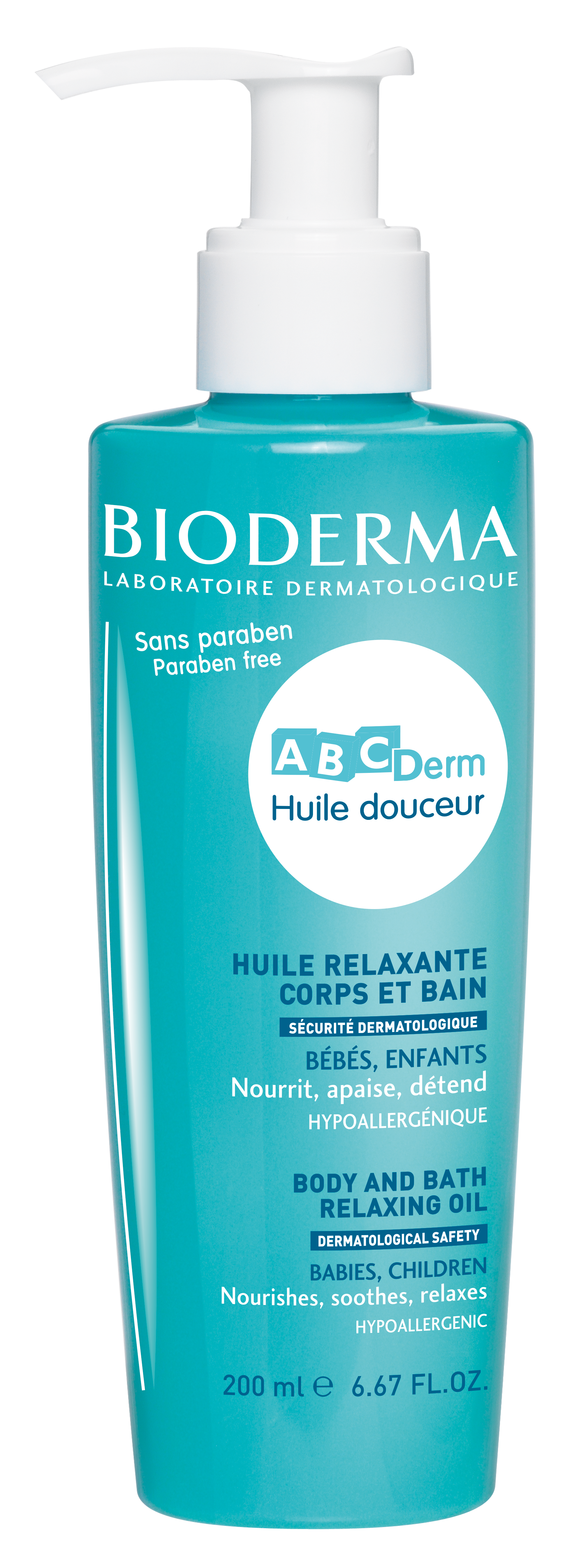 Bioderma ABCDerm Relaxing Oil for Babies & Children Skin 200ml