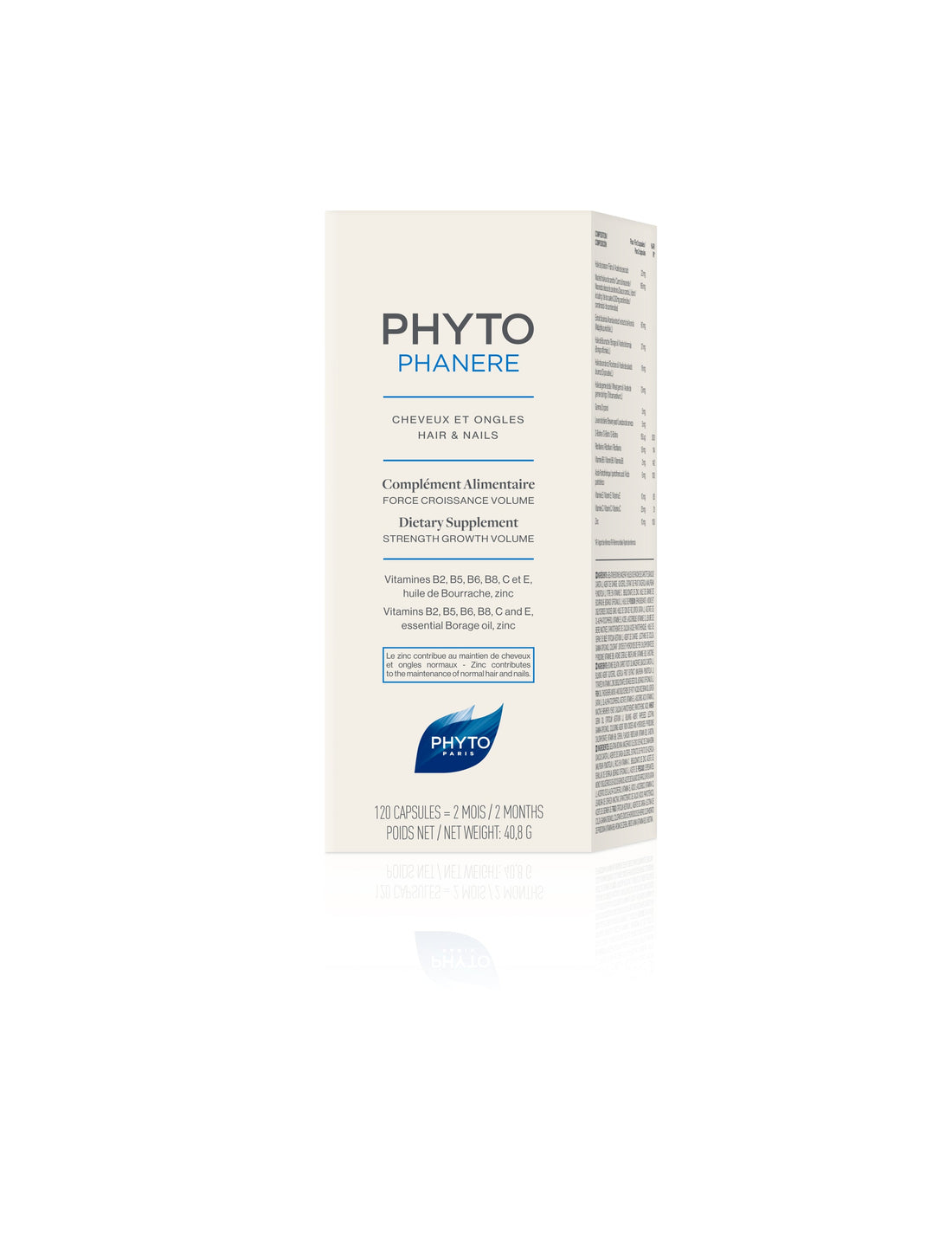 Phyto - Phytophanere Dietary Supplement 120 capsules