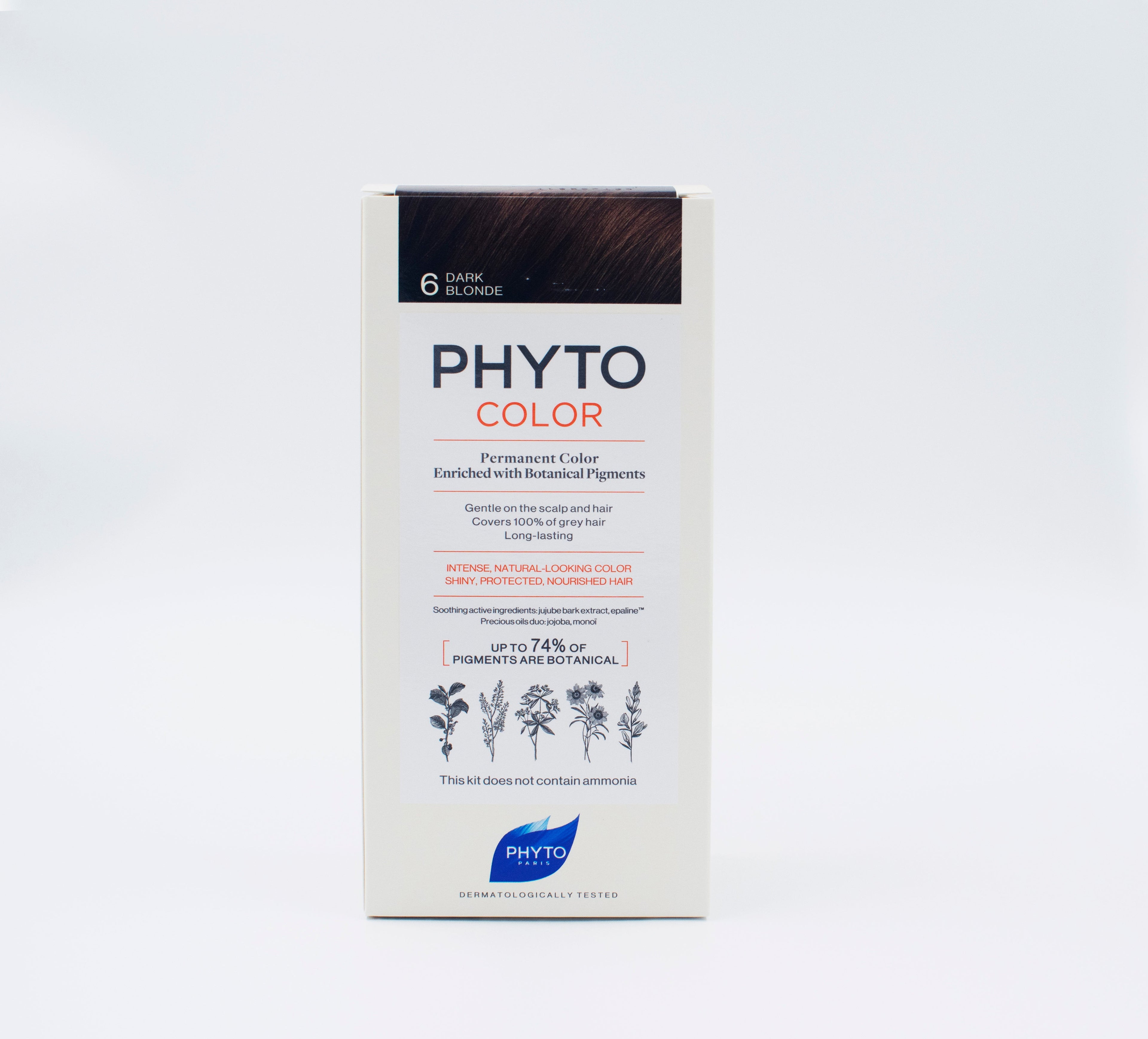 Phyto - Phytocolor 6 Dark Blond Permanent Coloring