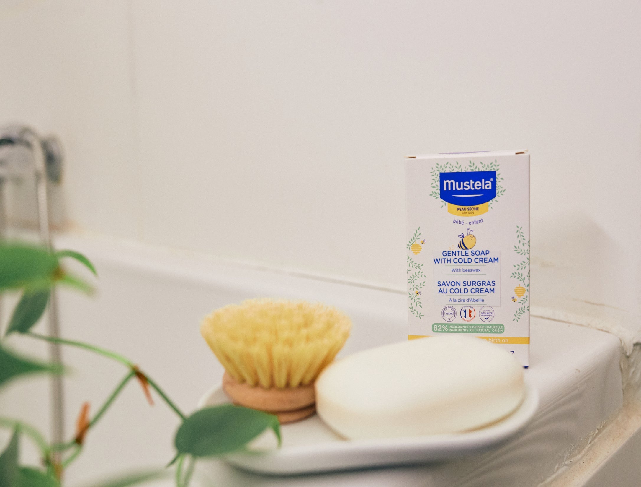 Mustela - Gentle Soap with Cold Cream Face and Body 100g