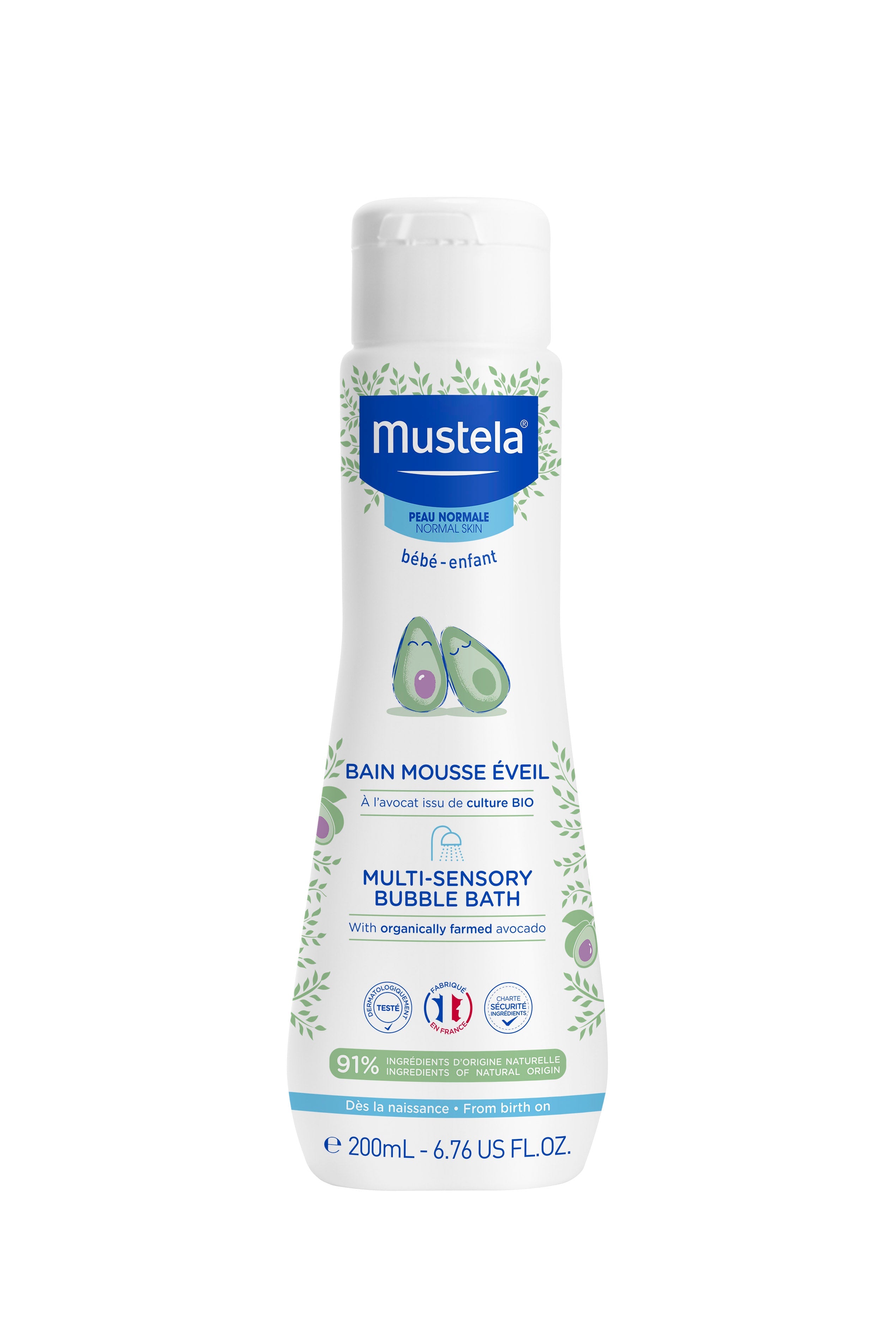 Mustela - Multi-Sensory Bubble Bath 200ml