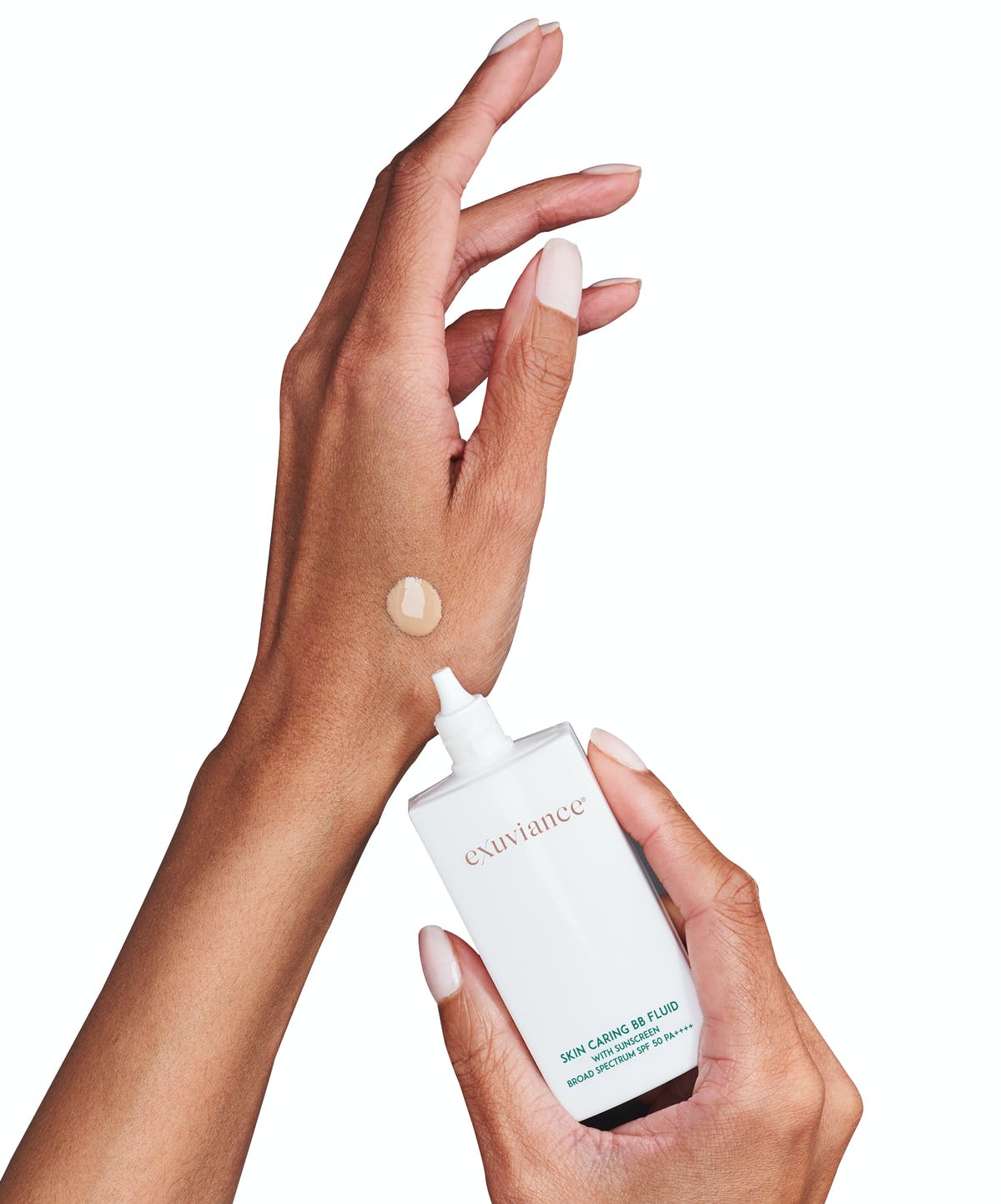 Skin Caring BB Fluid with Sunscreen Broad Spectrum SPF 50 PA