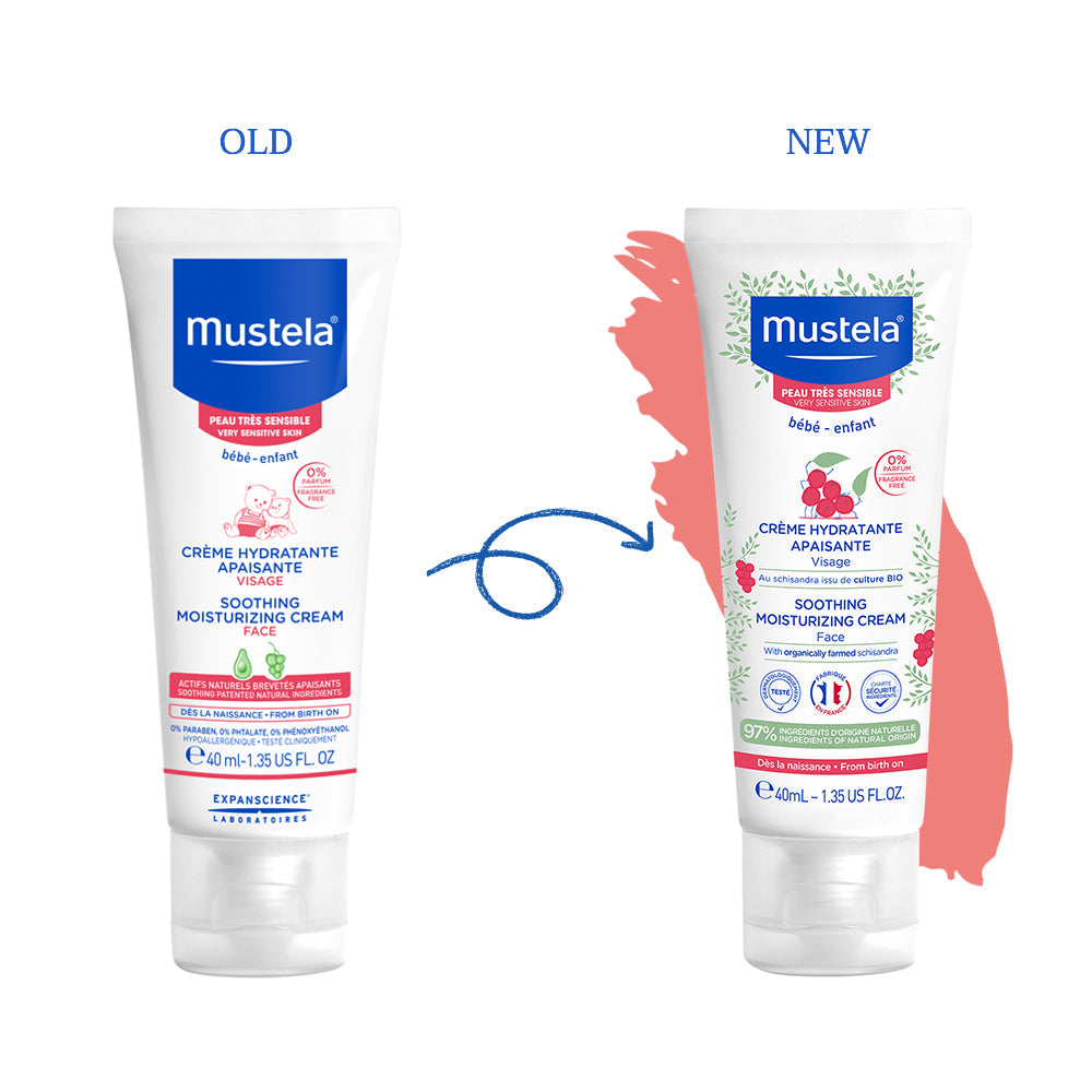 Mustela - Soothing Moisturizing Cream (Face) 40ml