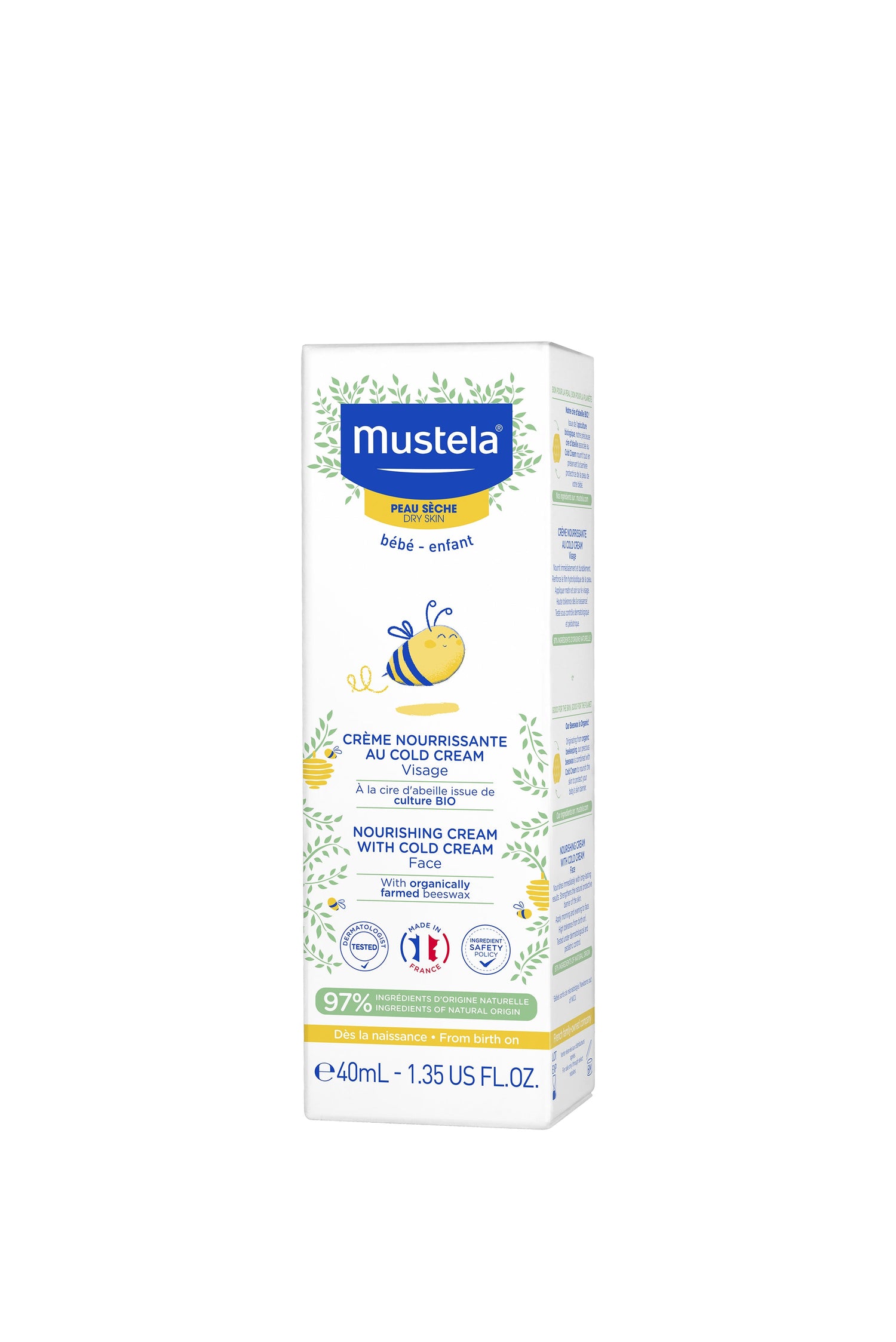 Mustela - Nourishing Cream with Cold Cream Face 40ml