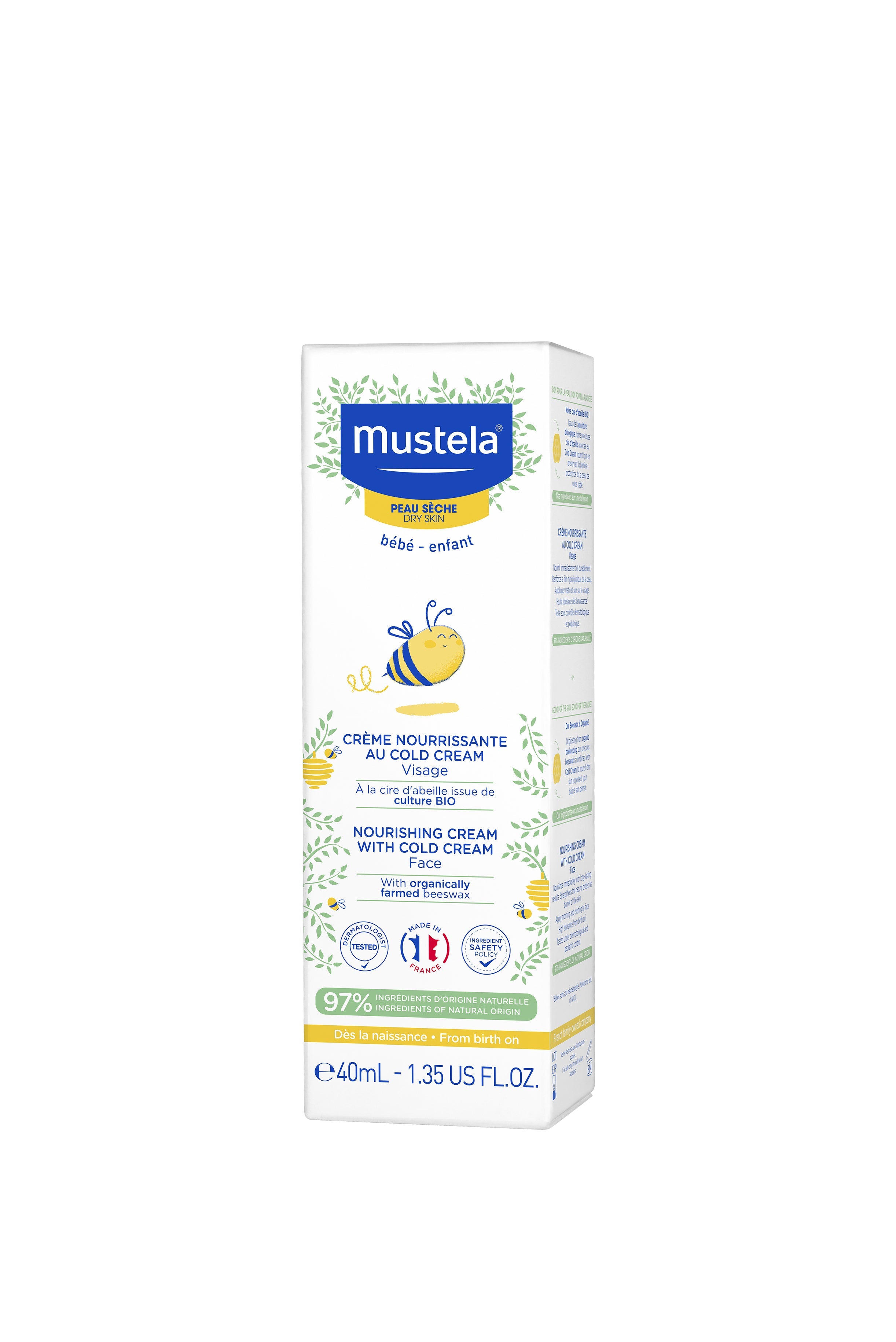 Mustela - Nourishing Cream with Cold Cream Face 40ml