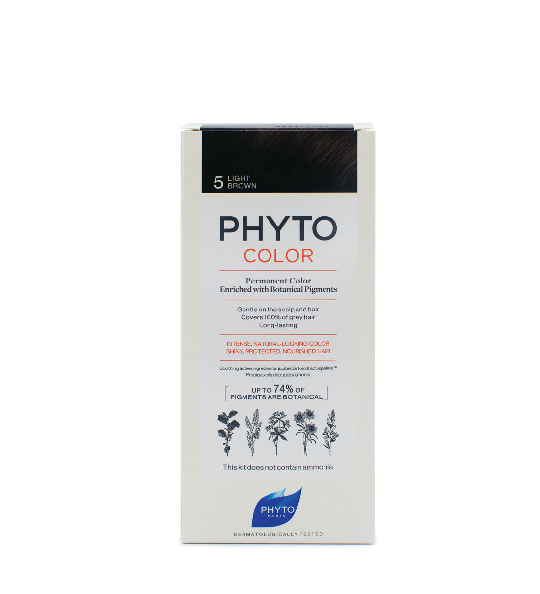 Phyto - Phytocolor 5 Light Brown Permanent Coloring