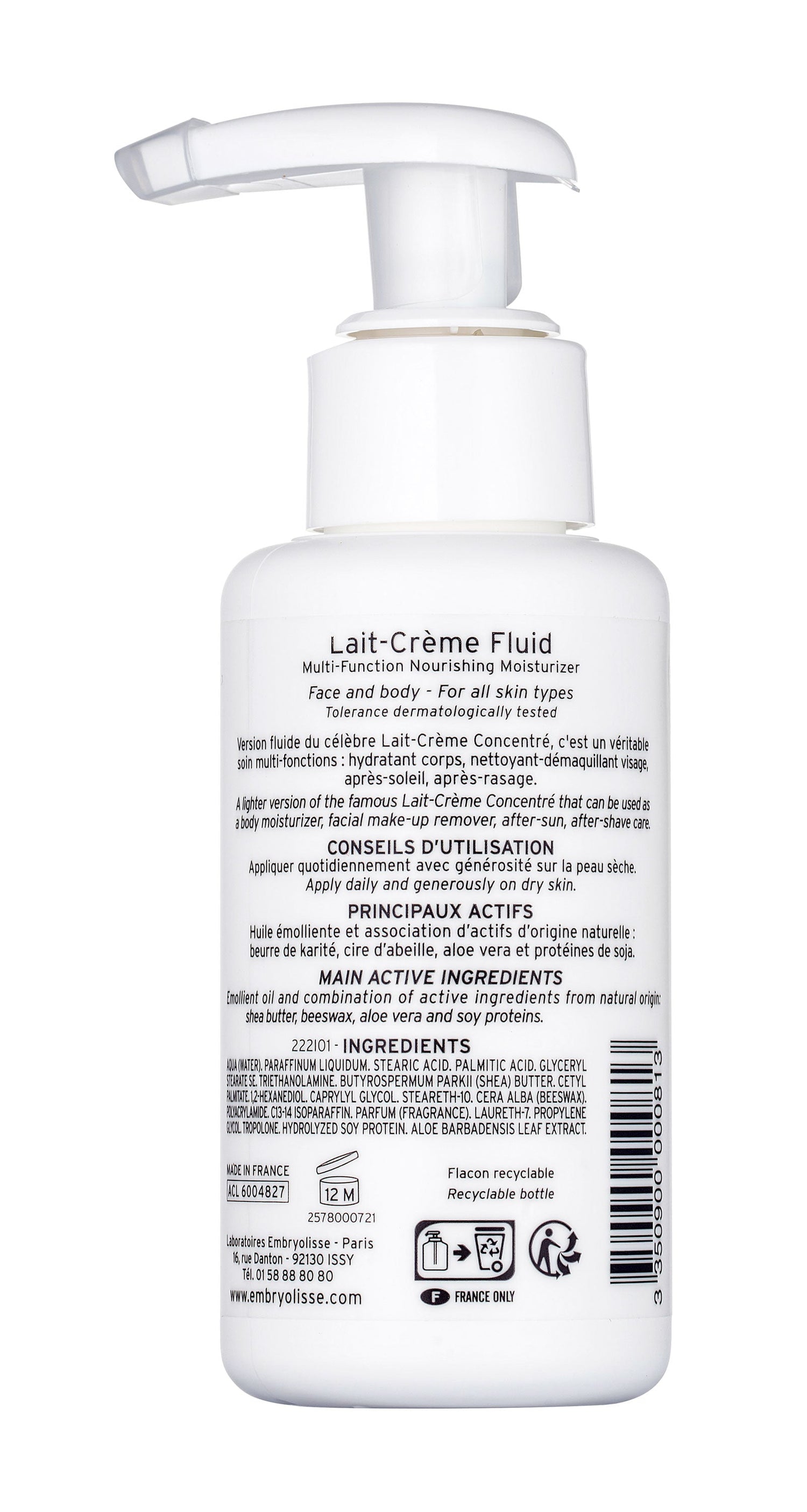 LAIT CREME FLUID