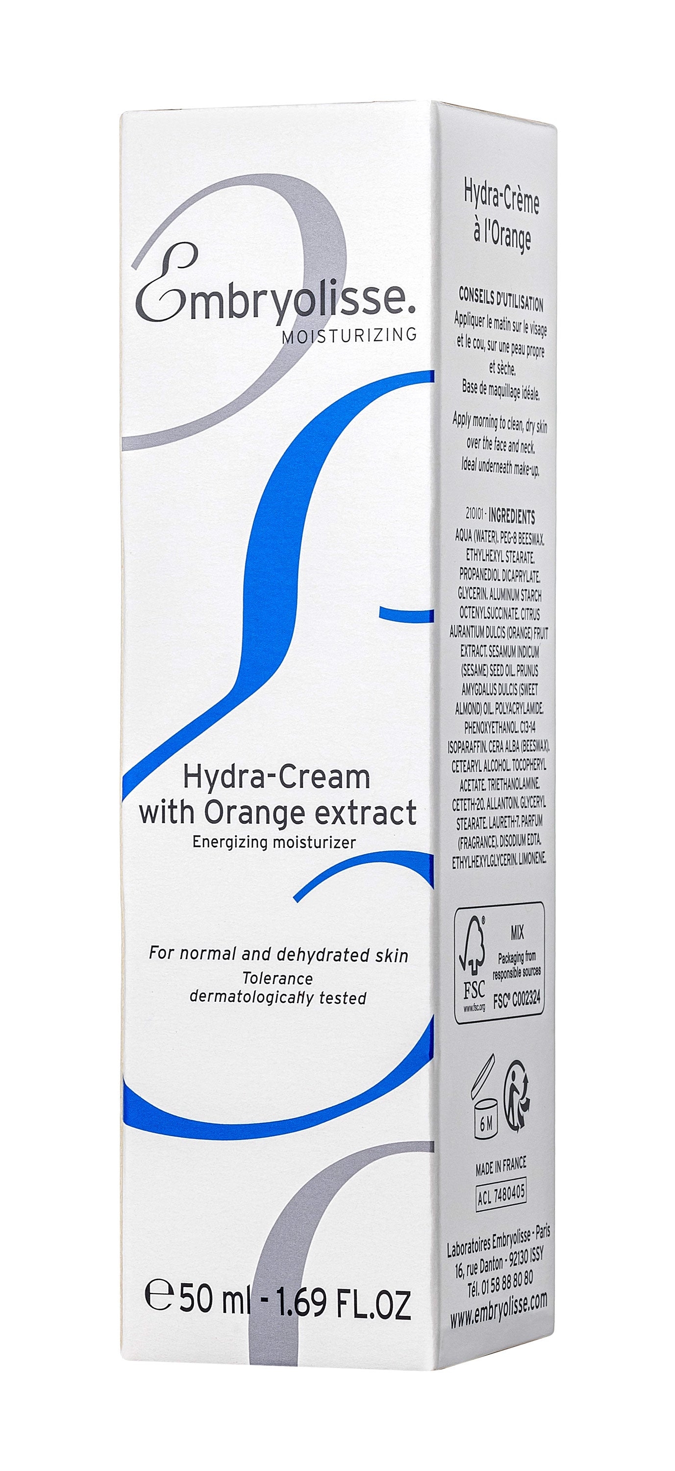 HYDRA-CREAM WITH ORANGE EXTRACT