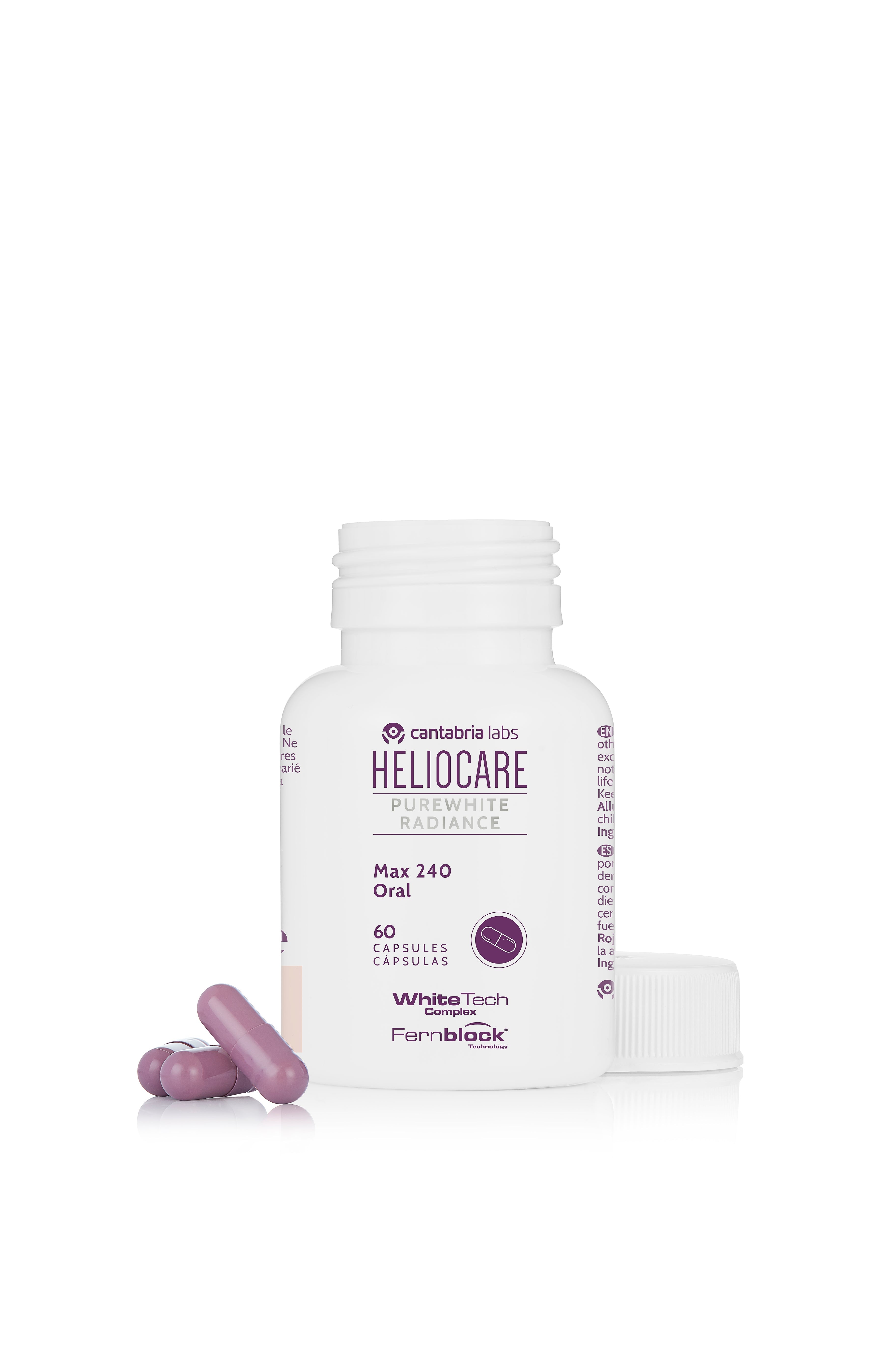Heliocare ADVANCED Pure White Radiance MAX240 Oral Capsules - 60CAPS