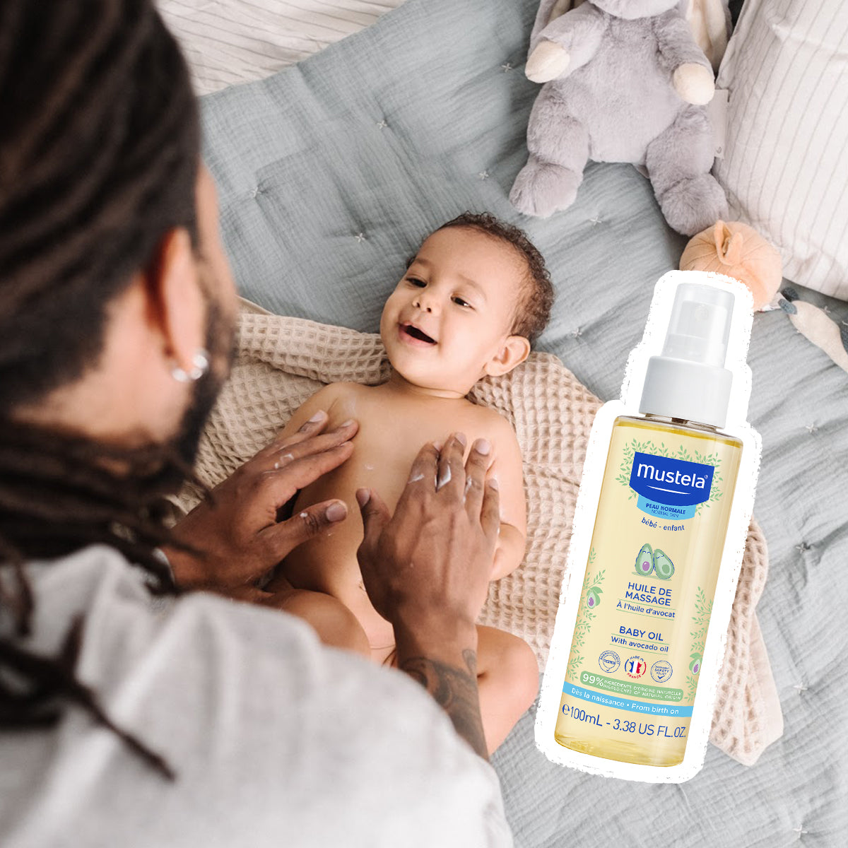 Mustela - Baby Massage Oil 100ml
