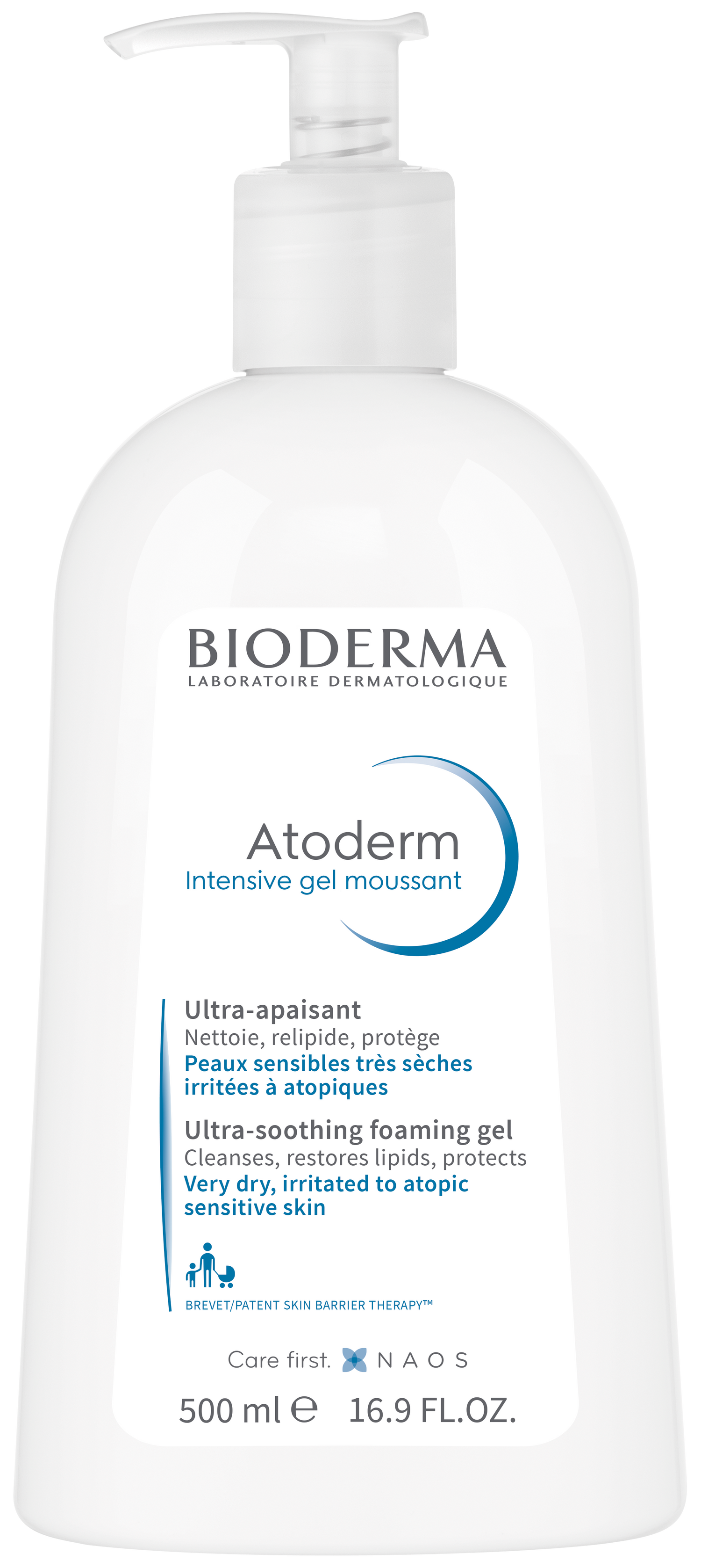 Bioderma Atoderm Intensive Foaming Gel for Face & Body 500ml