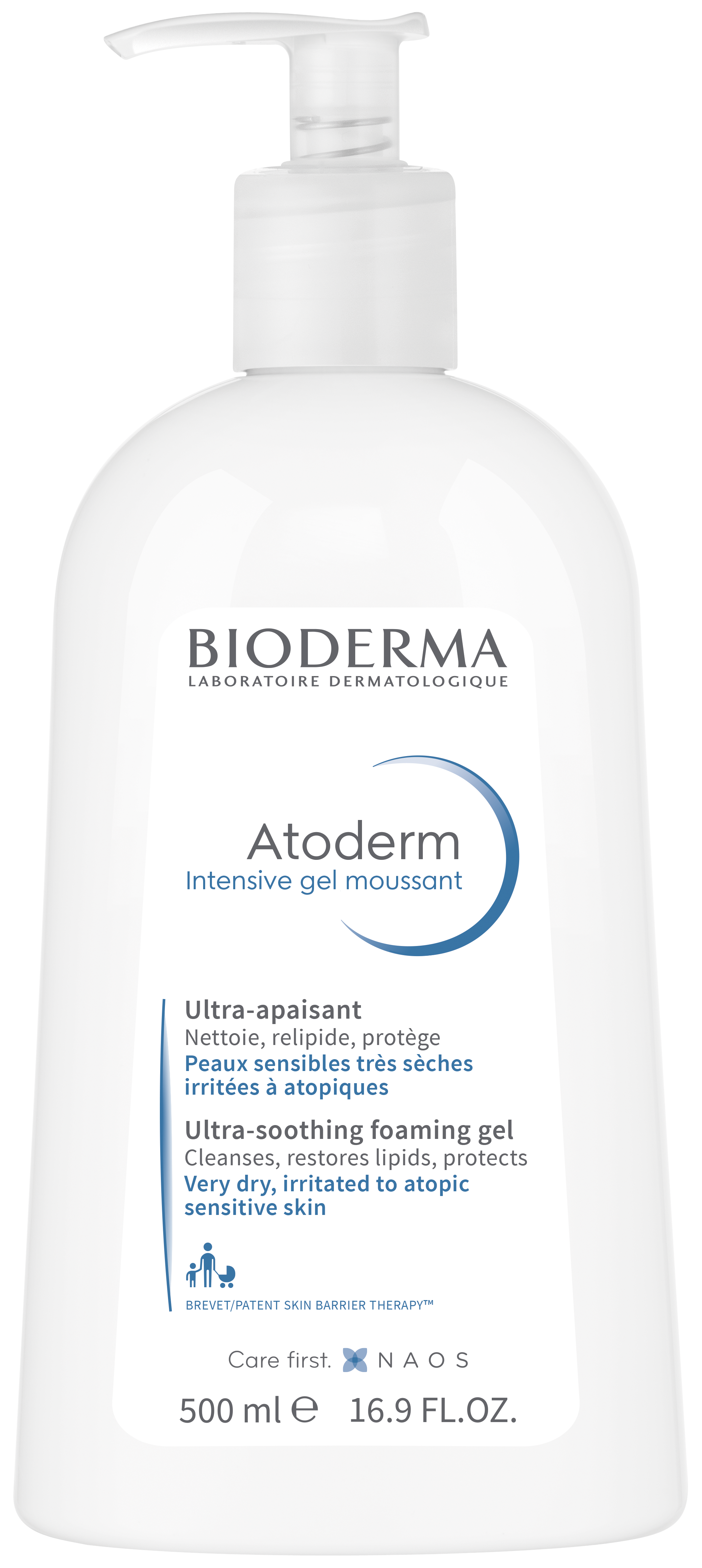 Bioderma Atoderm Intensive Foaming Gel for Face & Body 500ml