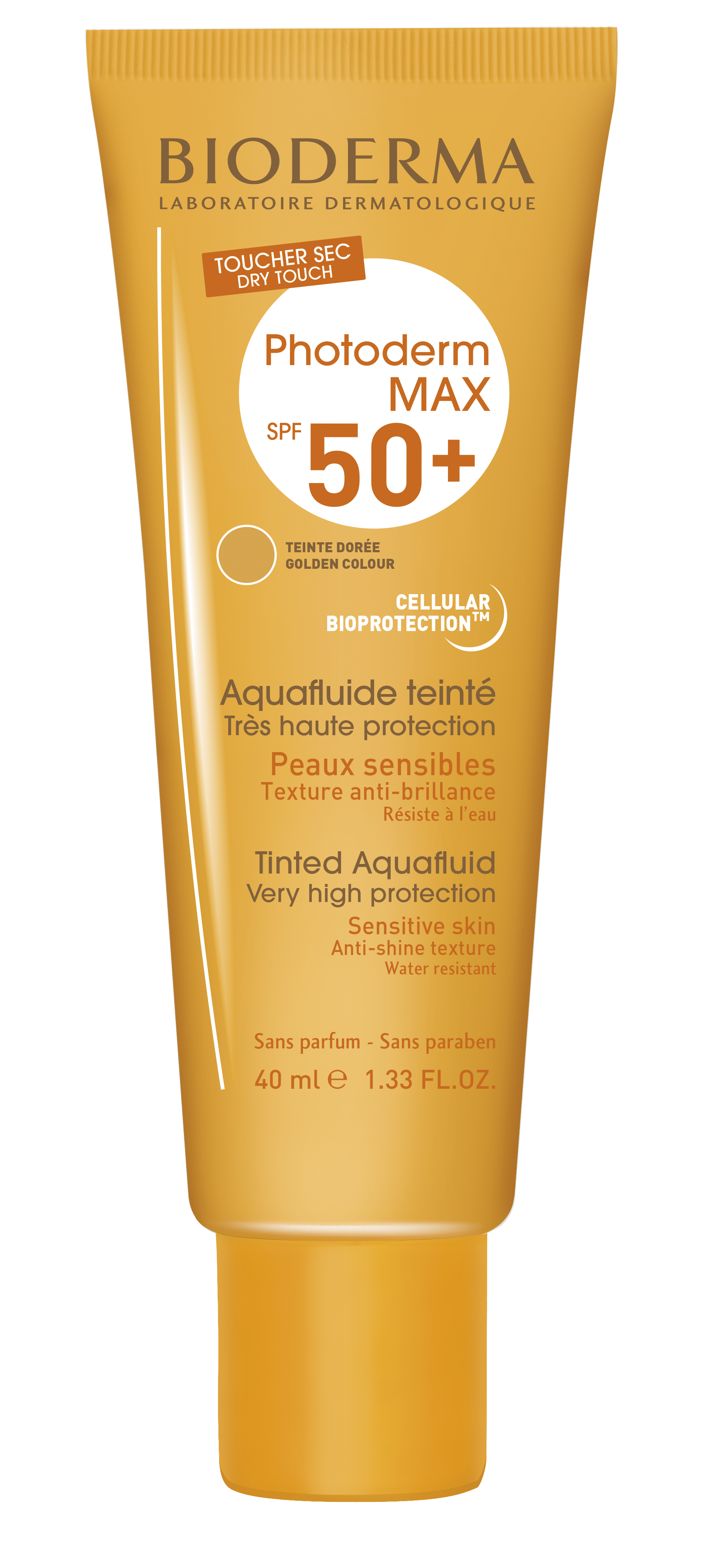 Bioderma Photoderm MAX Aquafluide Dark SPF50+ for All Skin Types 40ml