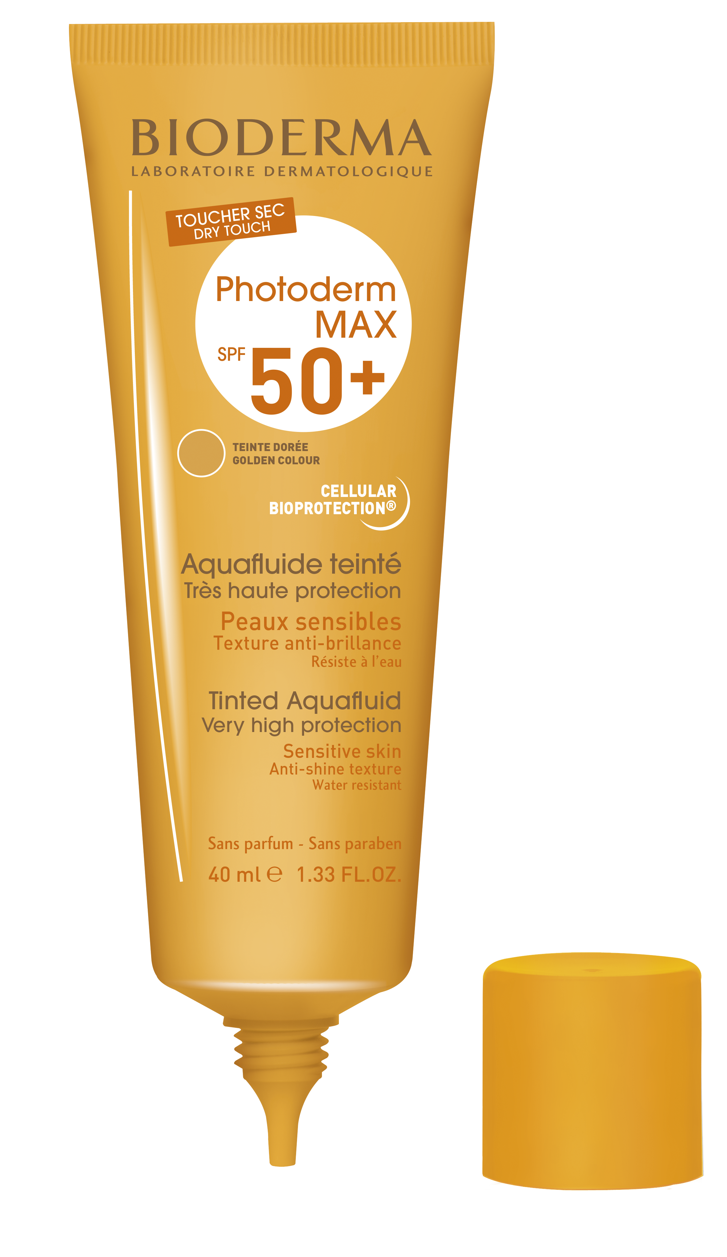 Bioderma Photoderm MAX Aquafluide Dark SPF50+ for All Skin Types 40ml