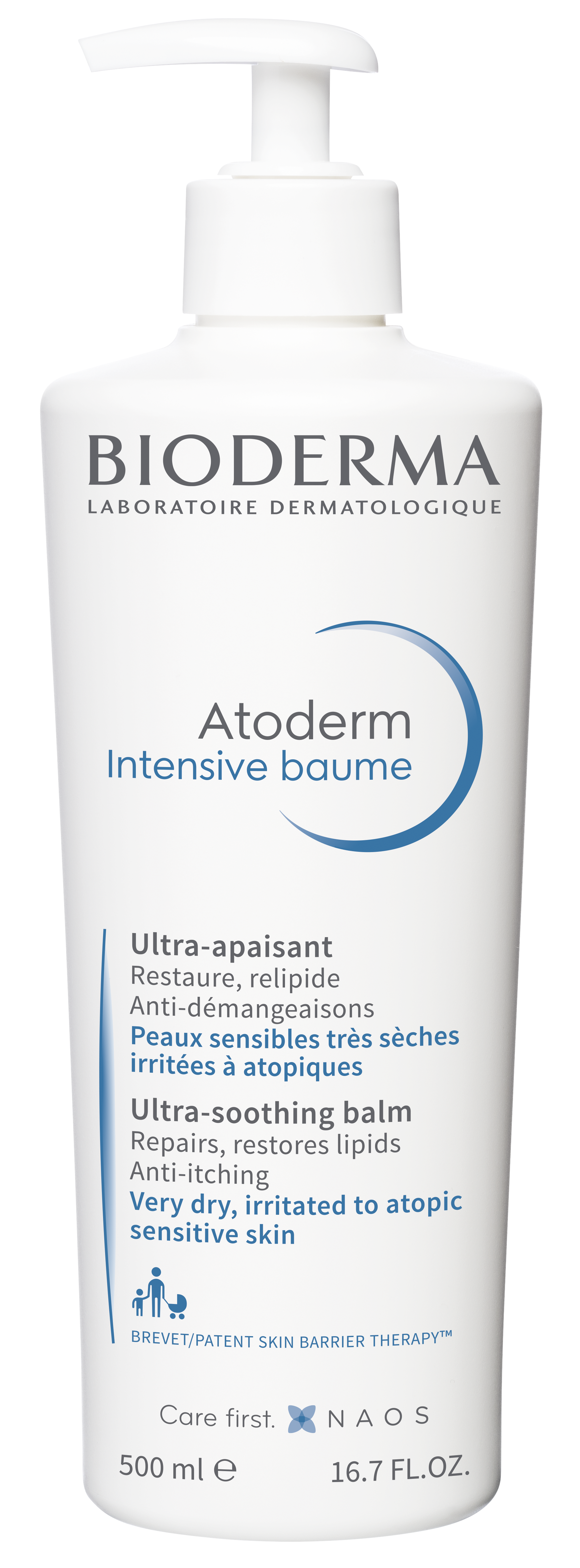 Bioderma Atoderm Intensive Ultra-Soothing Balm for Face & Body 500ml