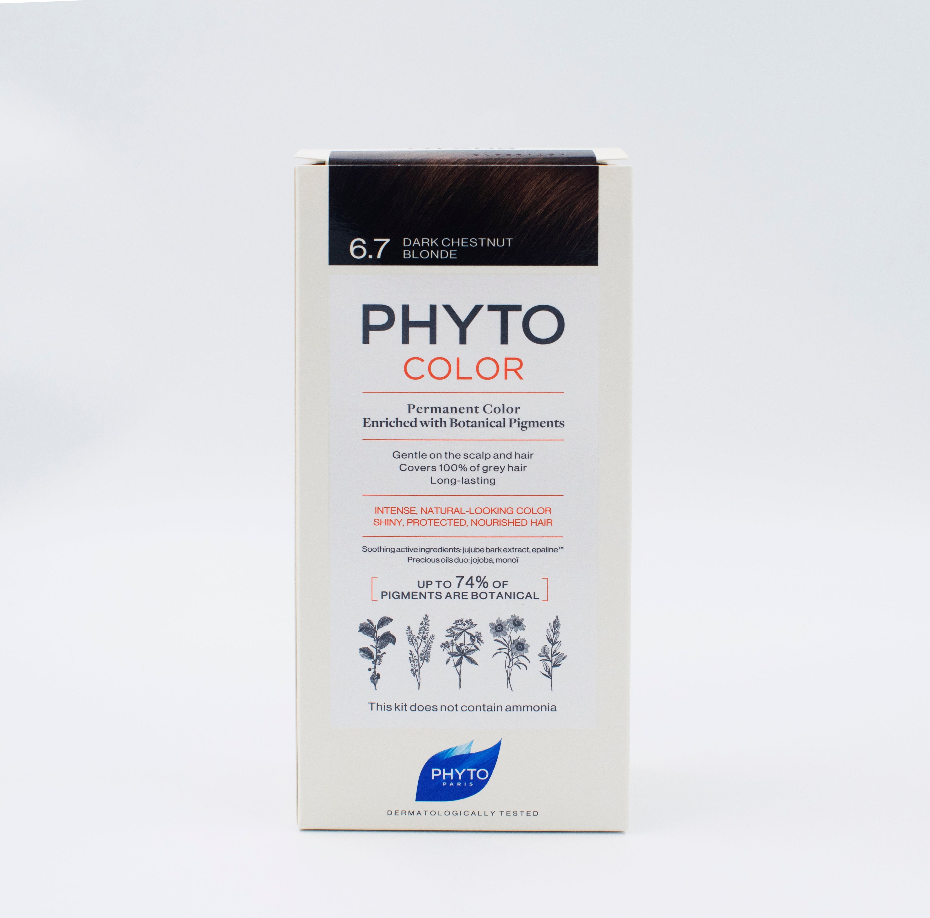 Phyto - Phytocolor 6.7 Dark Chestnut Blonde Permanent Coloring