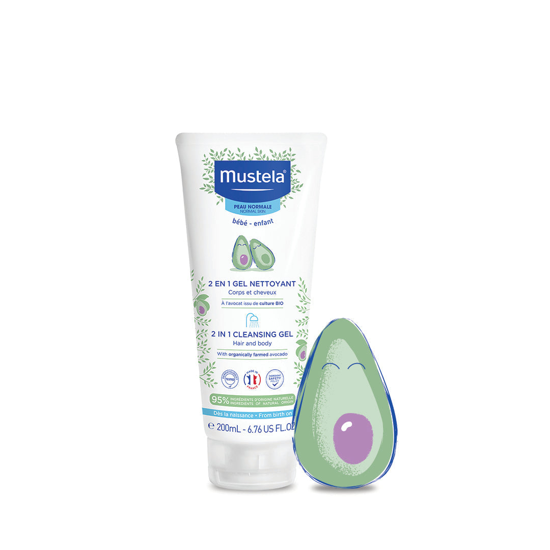 Mustela - 2 in 1 Cleansing Gel Hair and Body 200ml