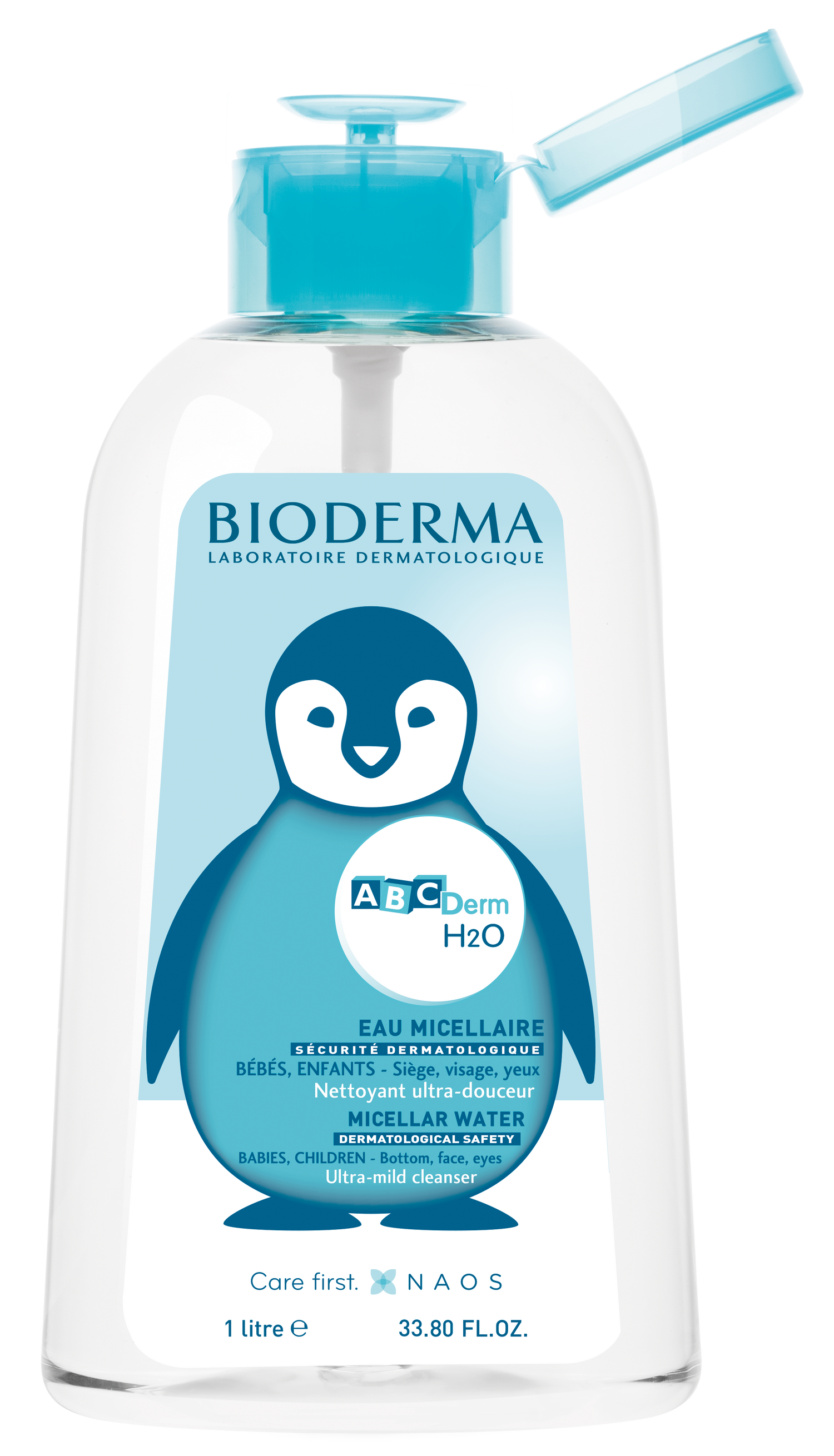 Bioderma ABCDerm H20 Micelle Solution for Sensitive Skin 1L
