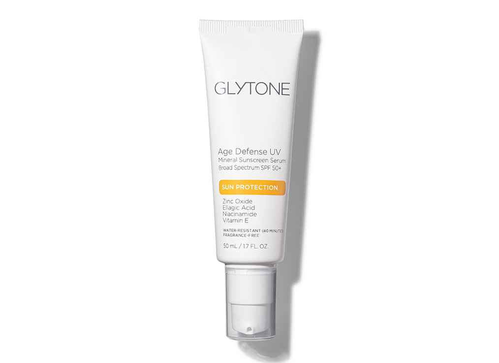 Sun Protection Age Defense UV Mineral Sunscreen Serum Broad Spectrum SPF 50+ 50ML
