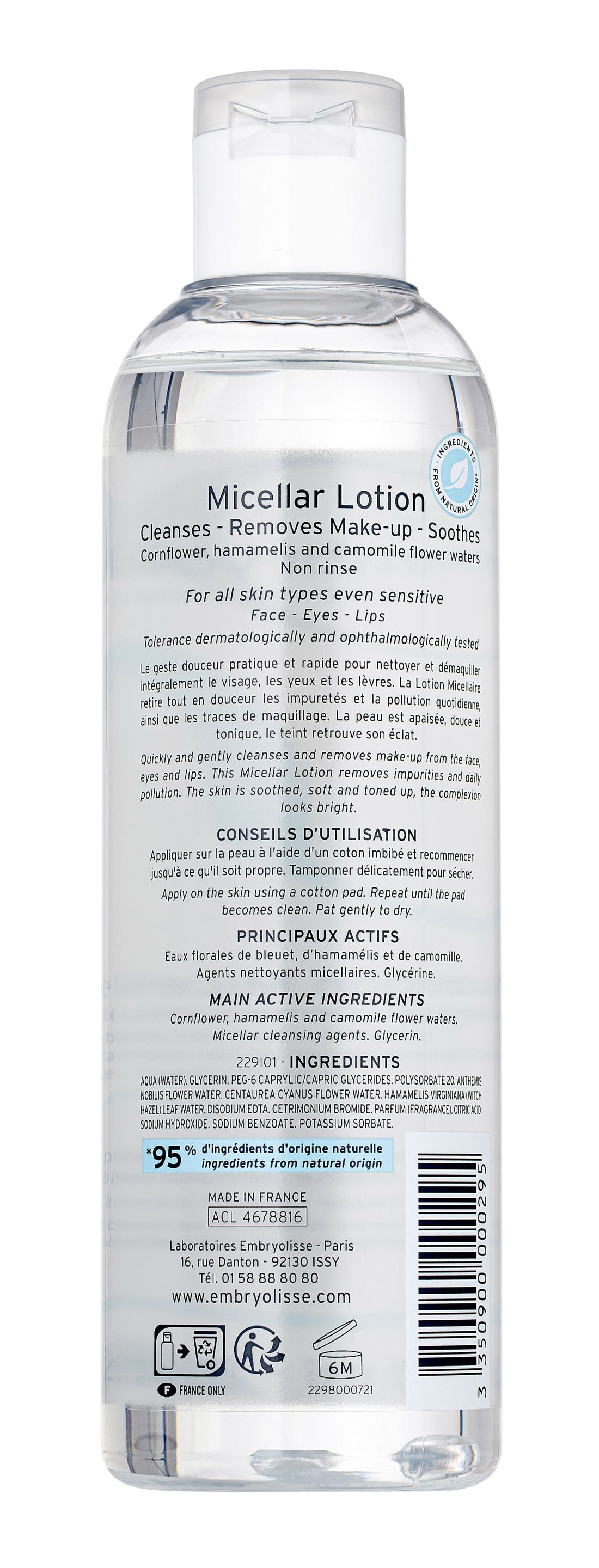 MICELLAR LOTION 250ML
