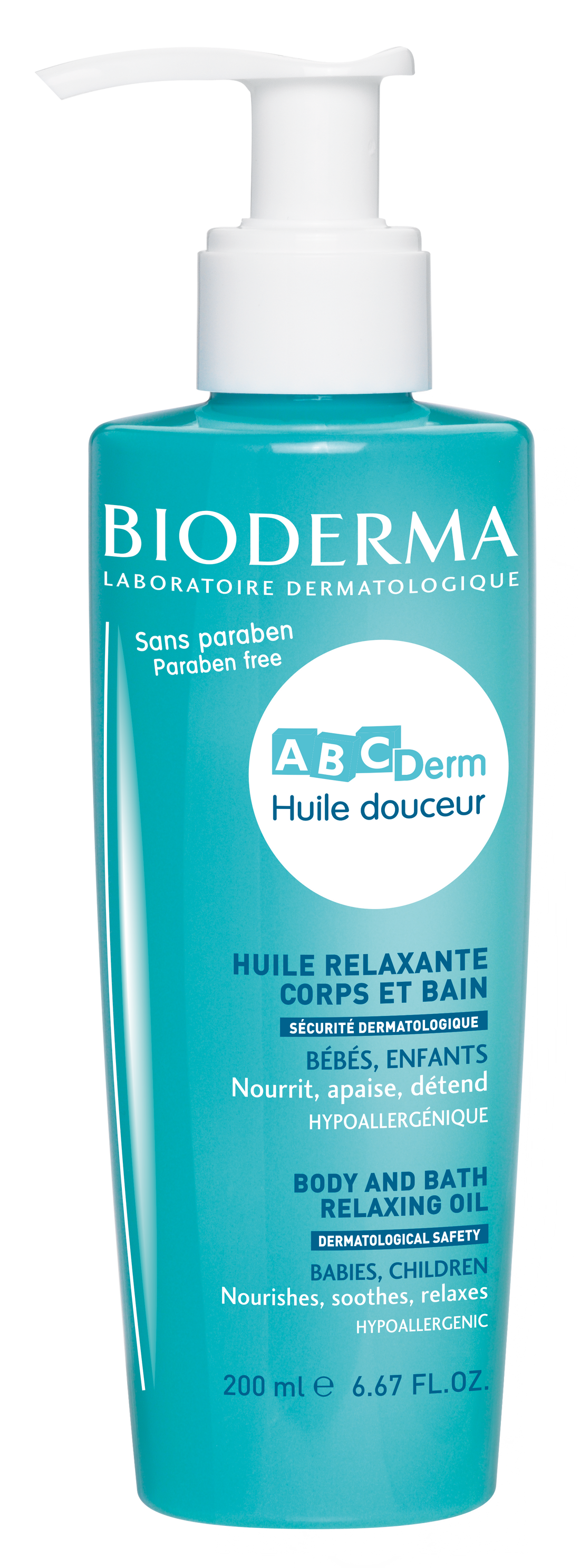 Bioderma ABCDerm Relaxing Oil for Babies &amp; Children Skin 200ml