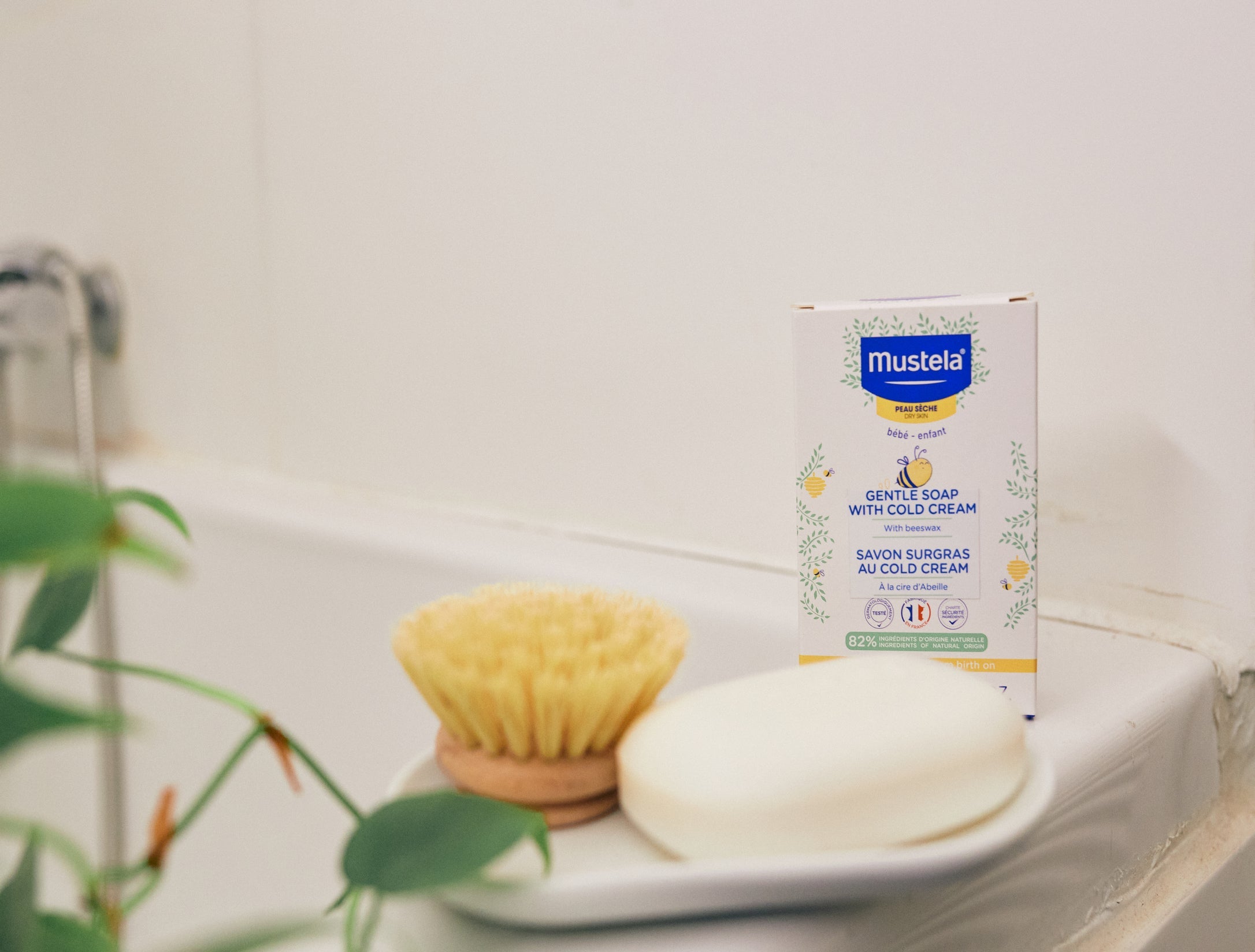 Mustela gentle soap 2024 with cold cream