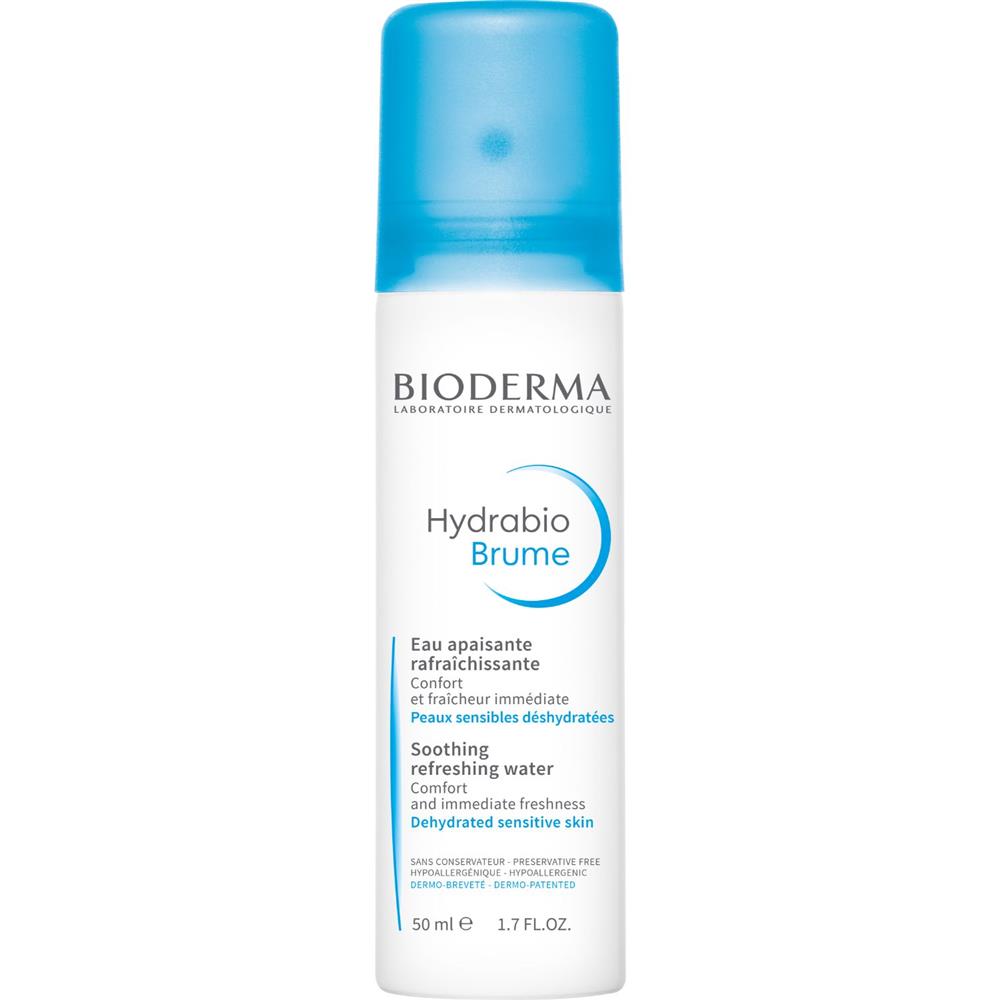 Bioderma Hydrabio Brume Soothing refreshing water mist for Dehydrated skin, 50ml