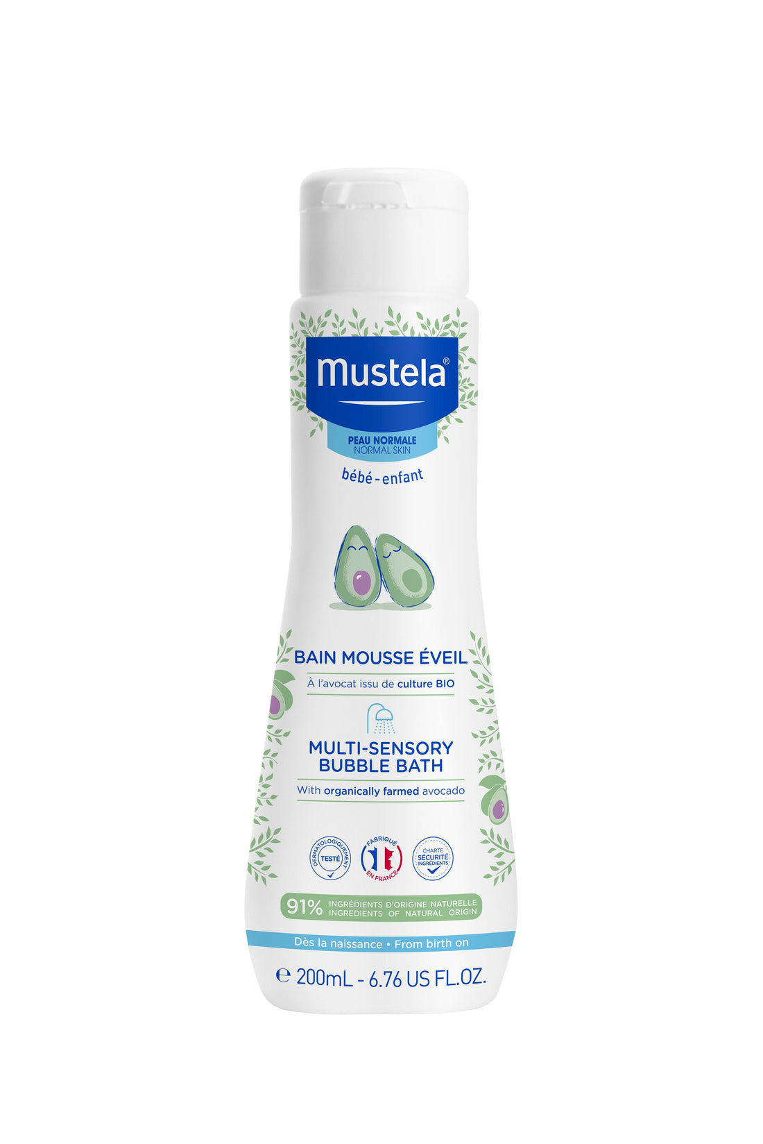 Mustela - Multi-Sensory Bubble Bath 200ml