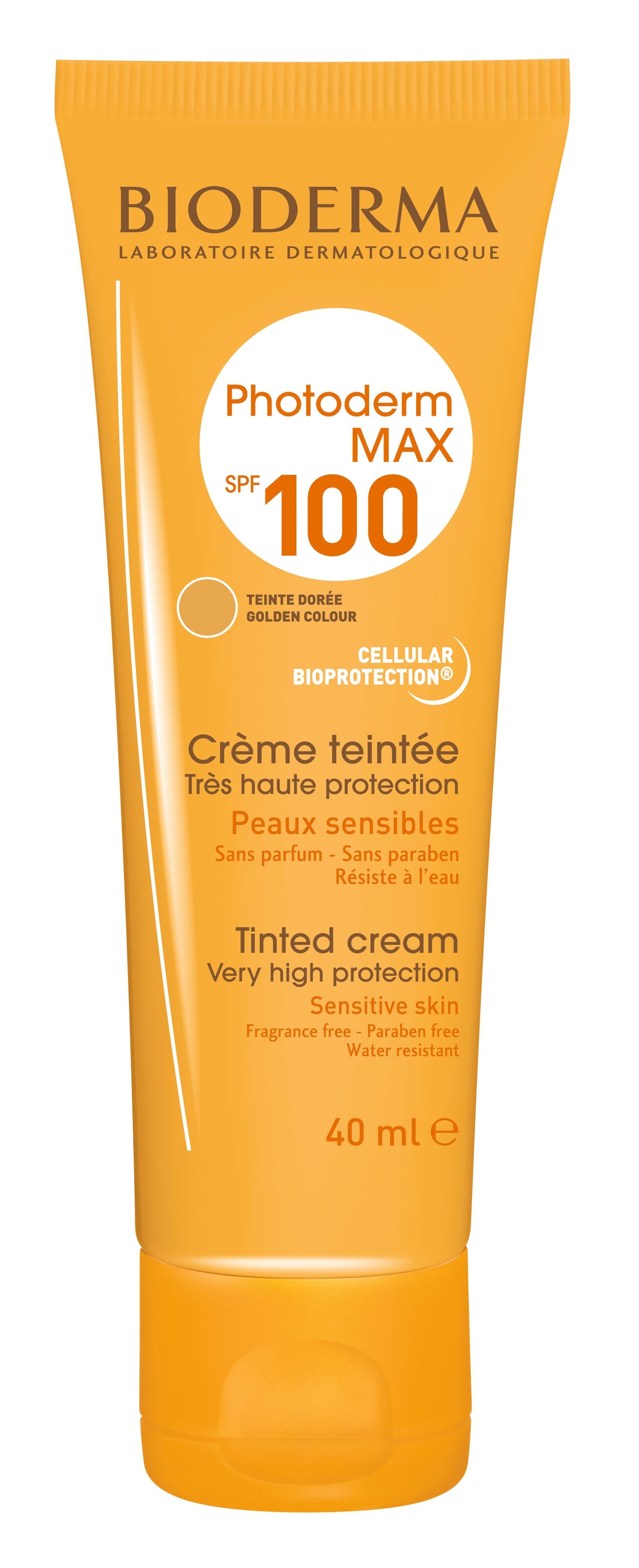 Bioderma Photoderm MAX Dark Tint Cream SPF100 for Sensitive Skin 40ml