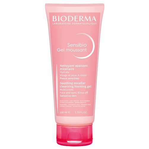 Bioderma Sensibio Gel Moussant Cleanser for Sensitive Skin 100ml