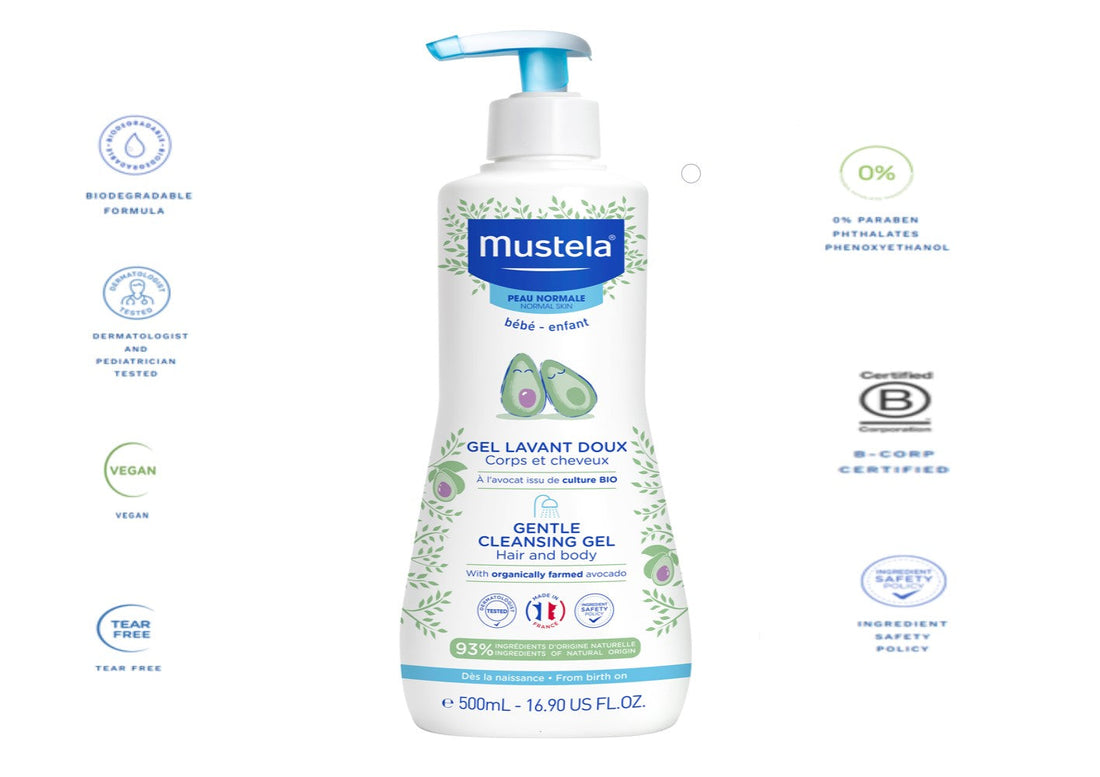 Mustela - Gentle Cleansing Gel Hair and Body 500ml