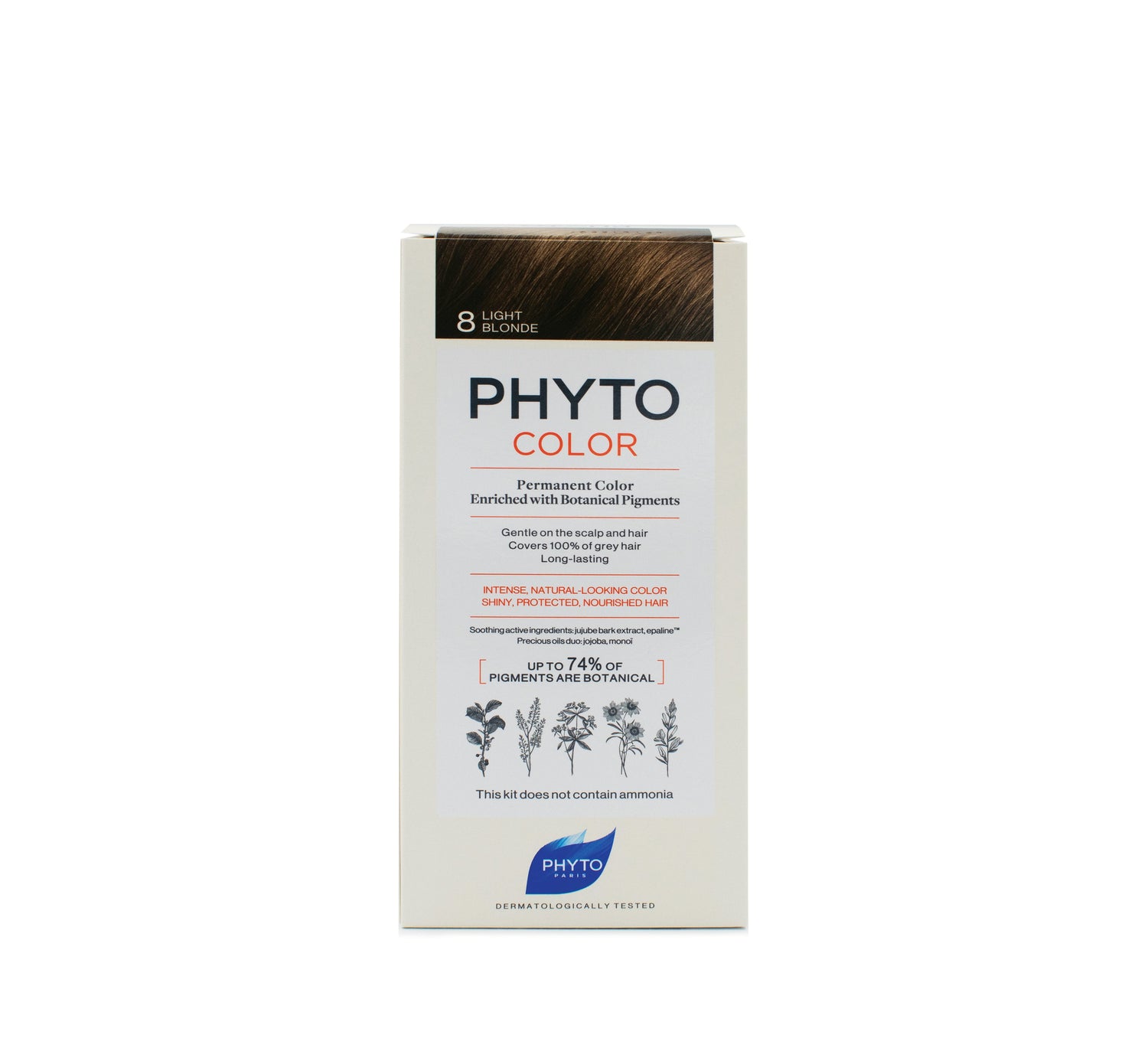 Phyto - Phytocolor 8 Light Blonde Permanent Coloring