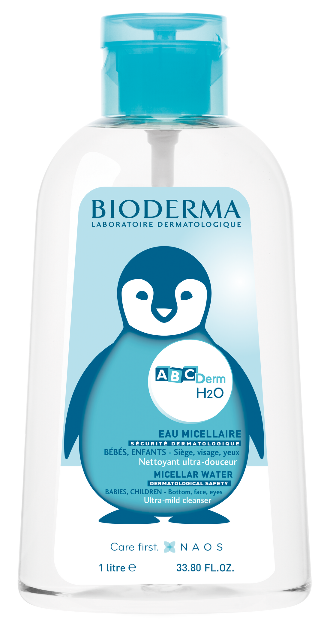 Bioderma ABCDerm H20 Micelle Solution for Sensitive Skin 1L