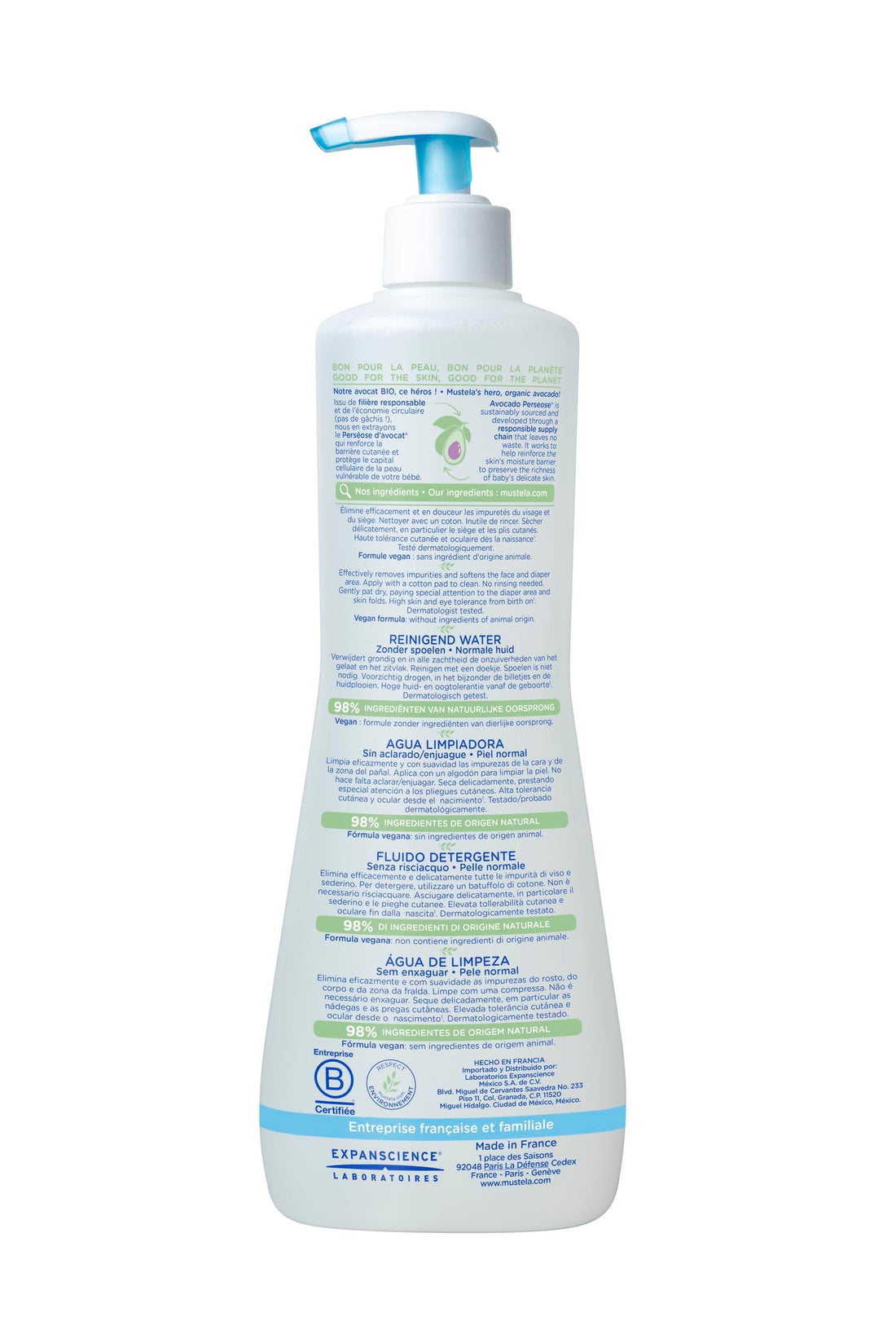 Mustela - No Rinse Cleansing Water 300ml