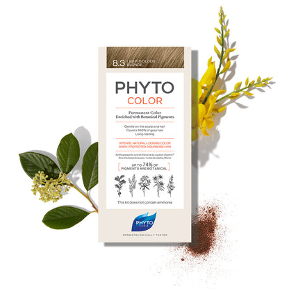 Phyto - Phytocolor 8.3 Light Golden Blonde Permanent Coloring