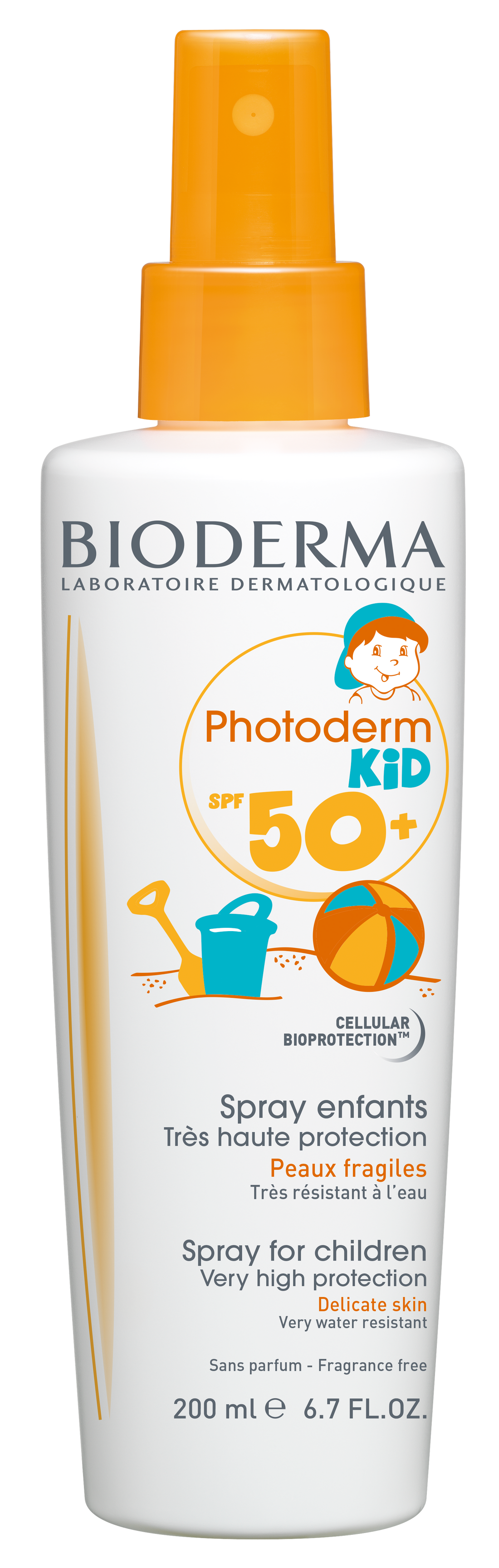 Bioderma Photoderm Kid Spray SPF50+ Sun Protection for Delicate Skin 200ml