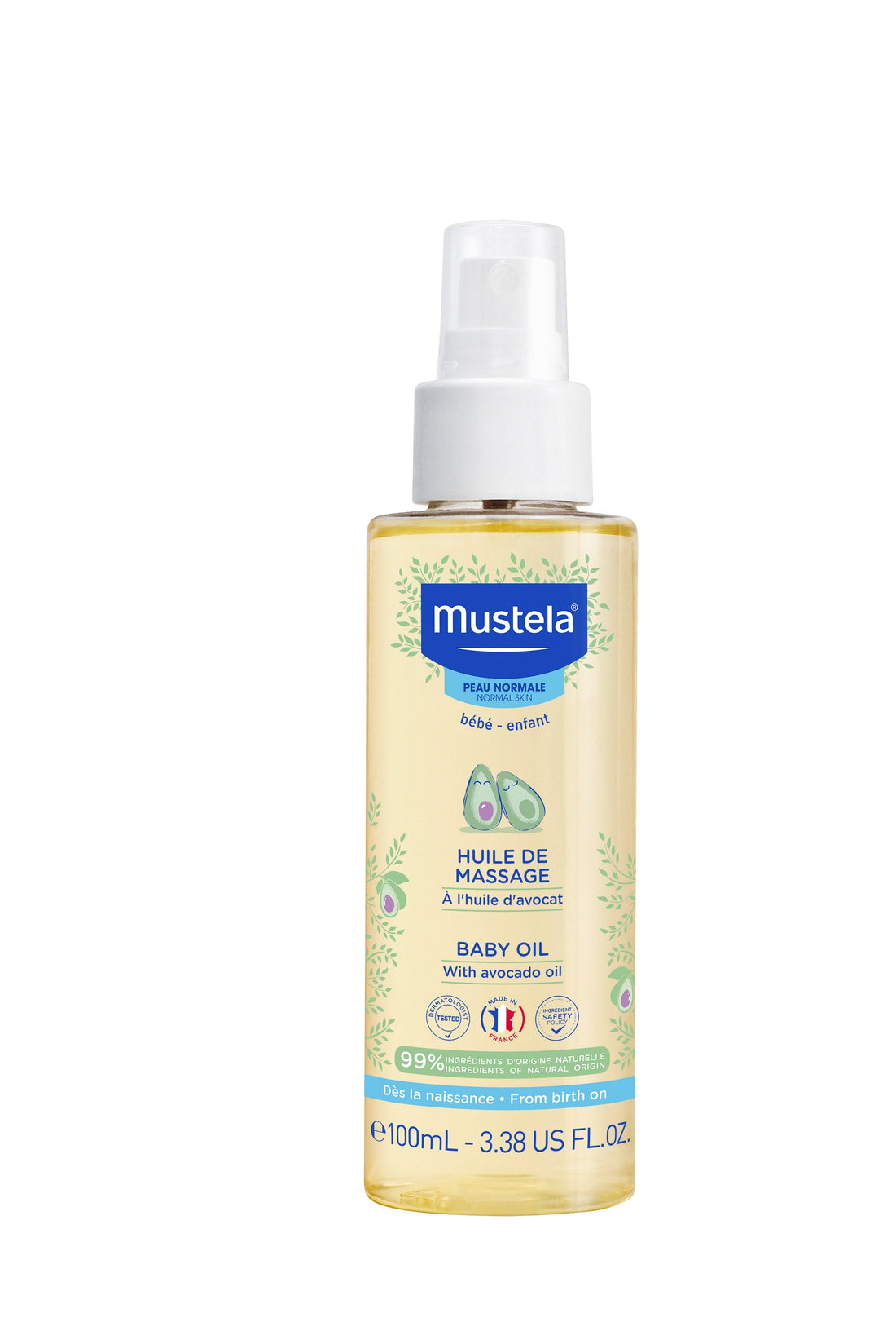 Mustela - Baby Massage Oil 100ml