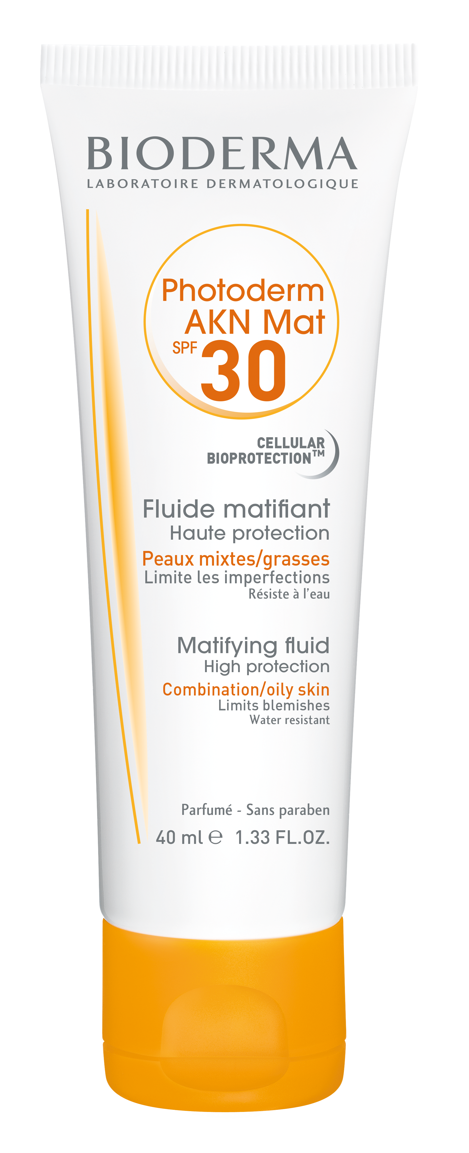 Bioderma Photoderm AKN Mat Fluid SPF30 for Combination/oily Skin 40ml