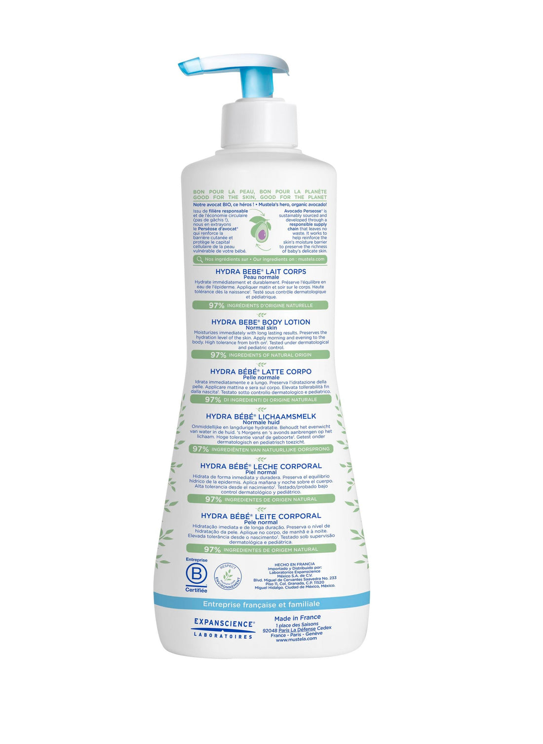 Mustela - Hydra Bebe Moisturising Body Lotion 300ml