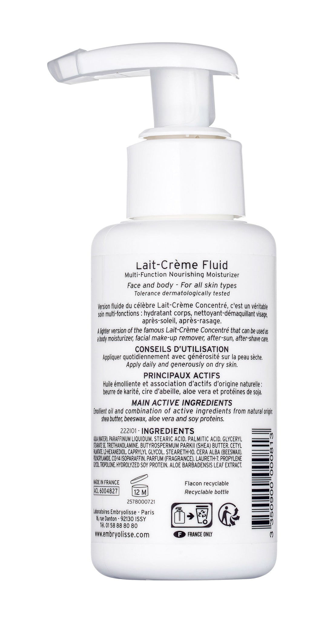 LAIT CREME FLUID