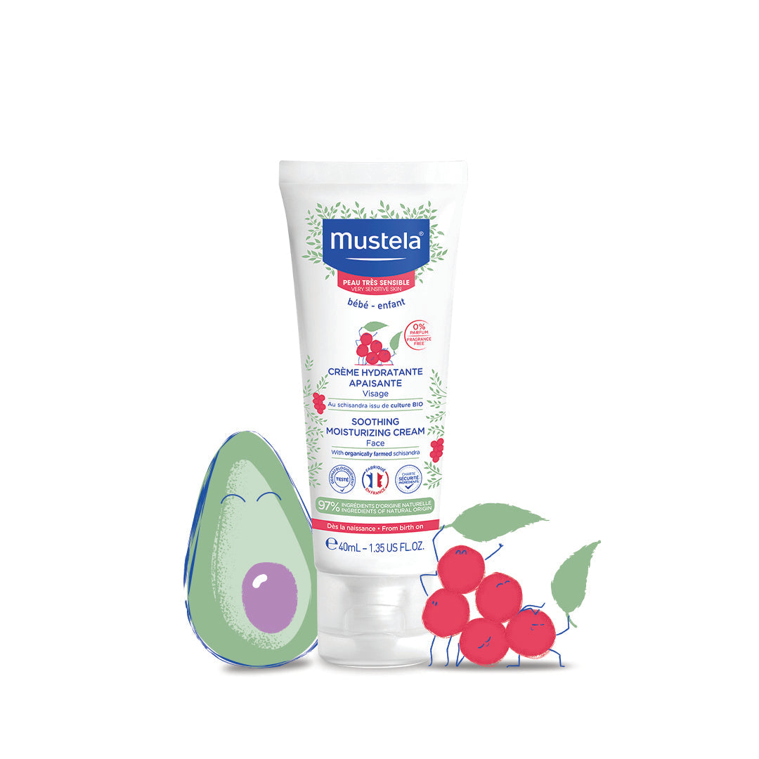 Mustela - Soothing Moisturizing Cream (Face) 40ml