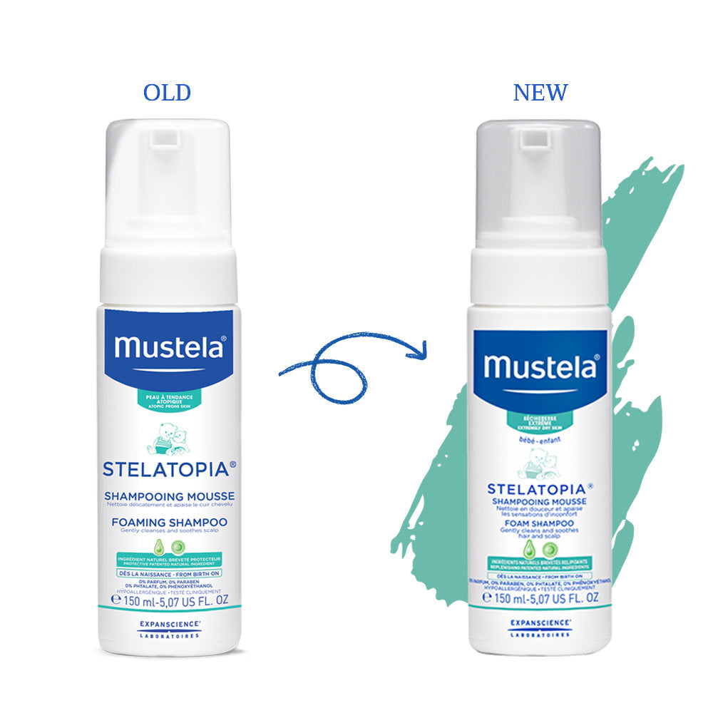 Mustela - Stelatopia Foam Shampoo 150ml