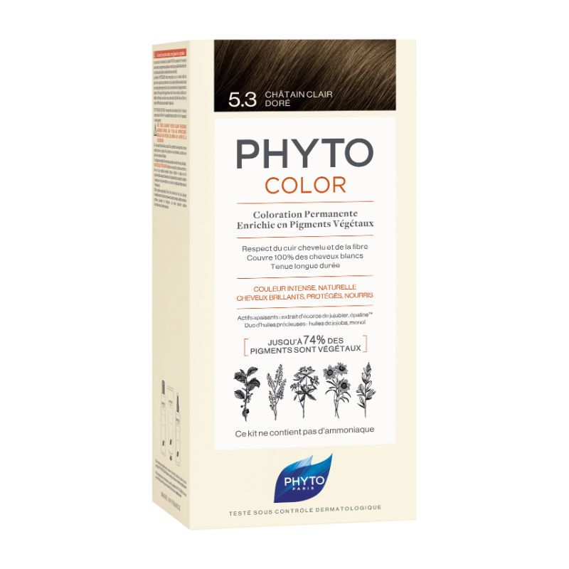 Phyto - Phytocolor 5.3 Light Golden Brown Permanent Coloring
