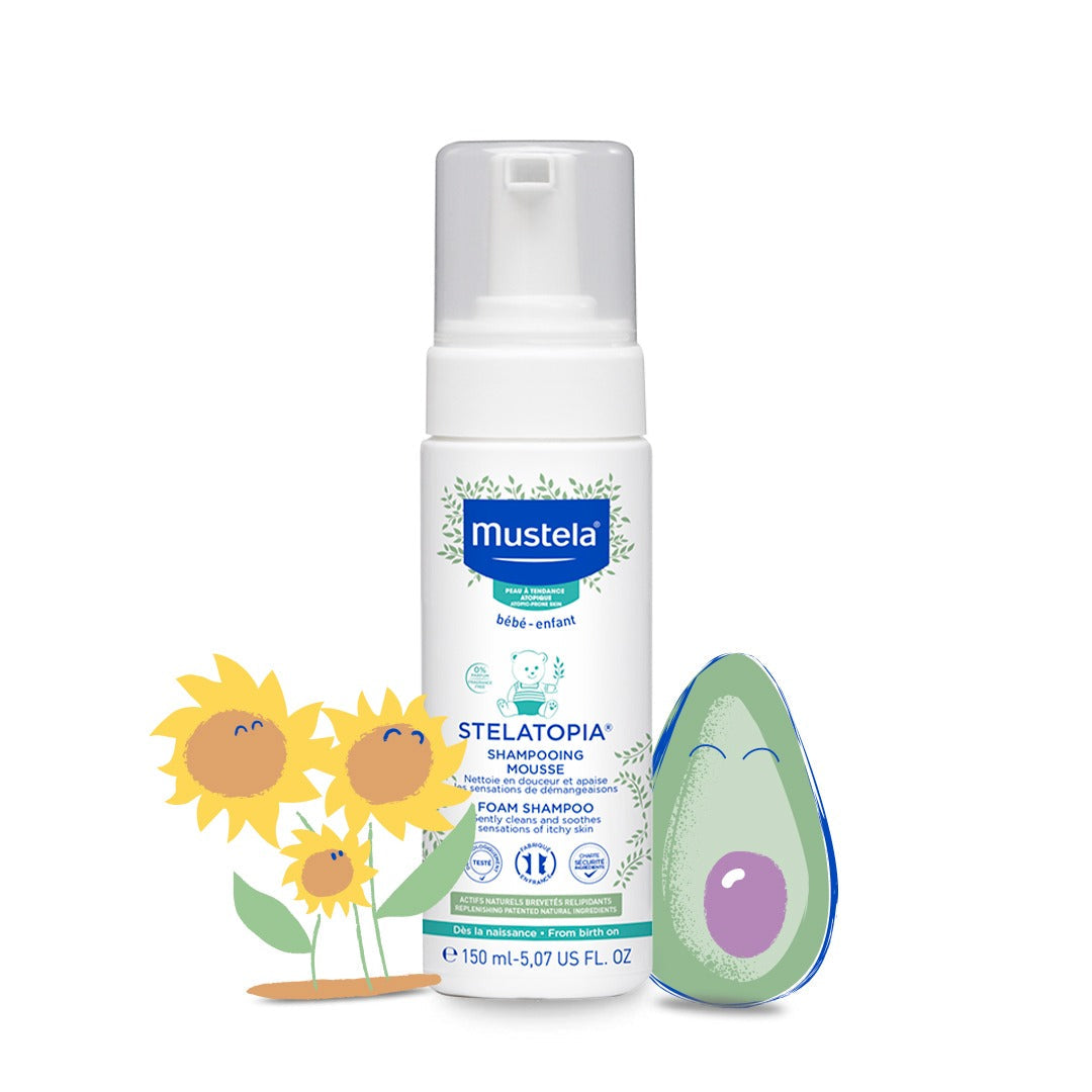 Mustela - Stelatopia Foam Shampoo 150ml