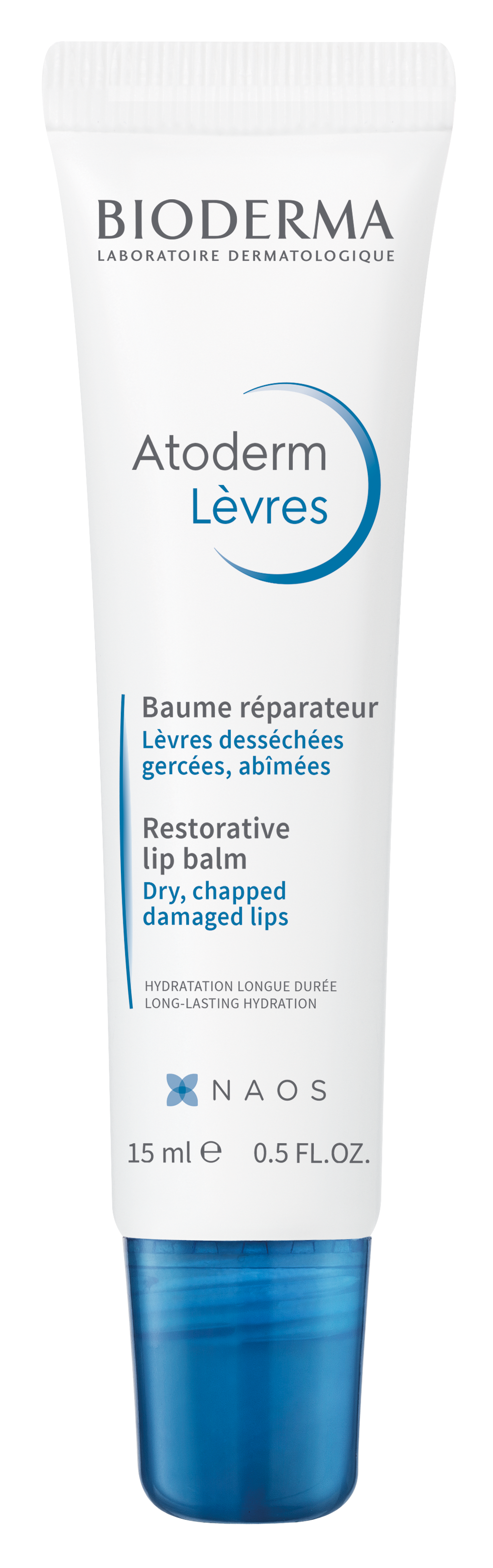 Bioderma Atoderm Lip Balm Moisturizing Treatment for Damaged Lips 15ml