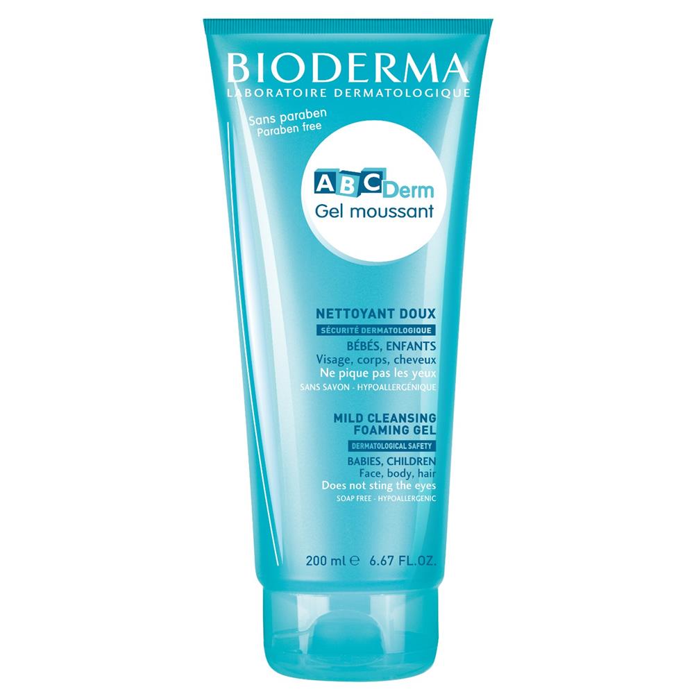 Bioderma ABCDerm Moussant Cleansing Gel for Babies and Children 200ml