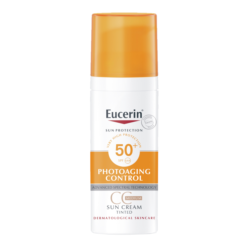 Eucerin Sun Cream Tinted CC Medium SPF50+ 50ml