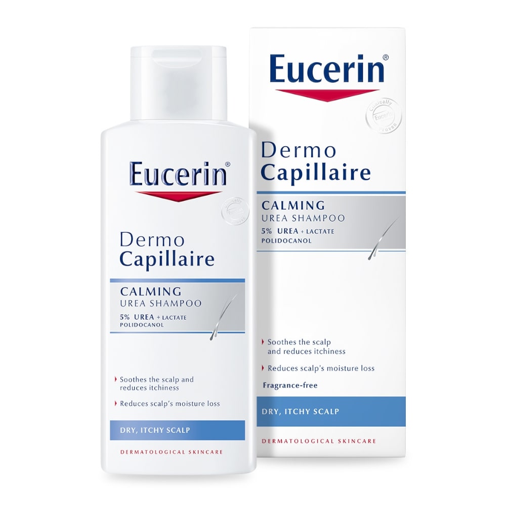 Eucerin DermoCapillaire Dry &amp; Itchy Scalp 5% Urea Shampoo 250ml