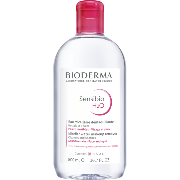 Bioderma Sensibio H2O Micellar Water for Sensitive Skin 500ml (without Pump)